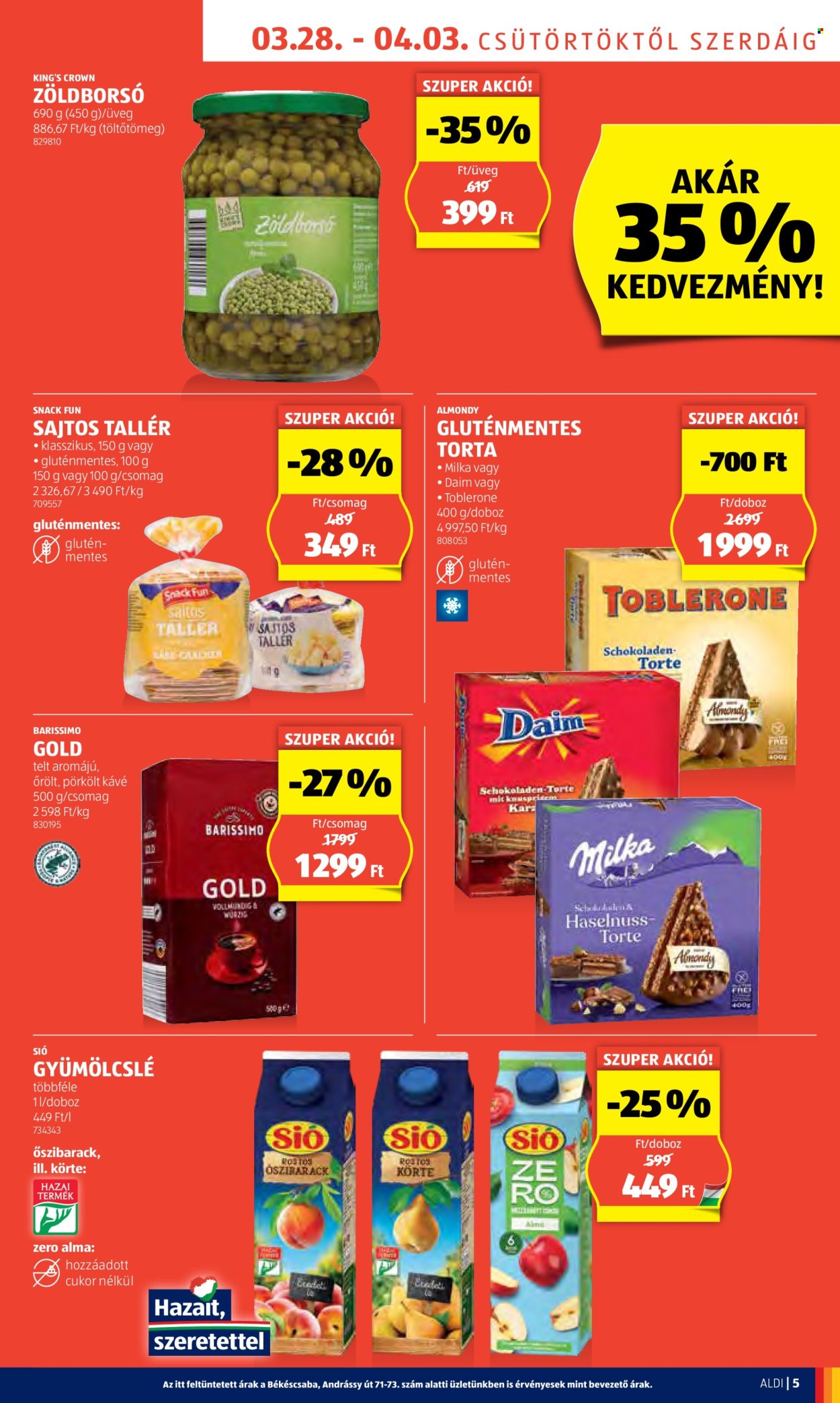 Aldi akciós újságok - 2024.03.28 - 2024.04.03. Oldal 5