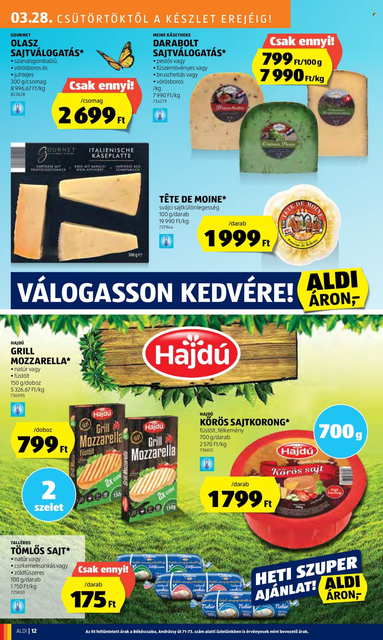 Aldi akciós újságok - 2024.03.28 - 2024.04.03. Oldal 14