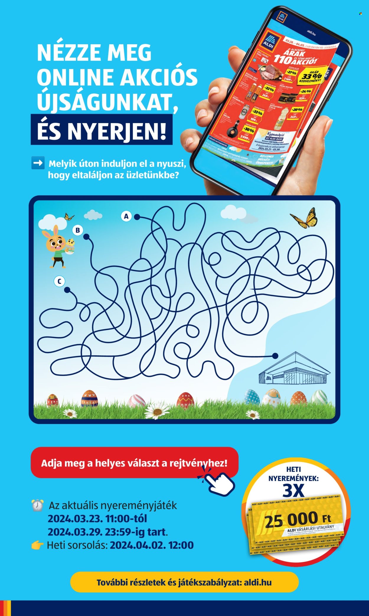 Aldi akciós újságok - 2024.03.28 - 2024.04.03. Oldal 28