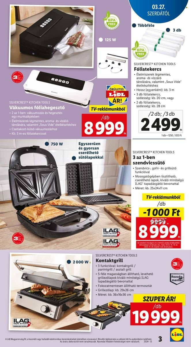 Lidl akciós újságok. Oldal 3