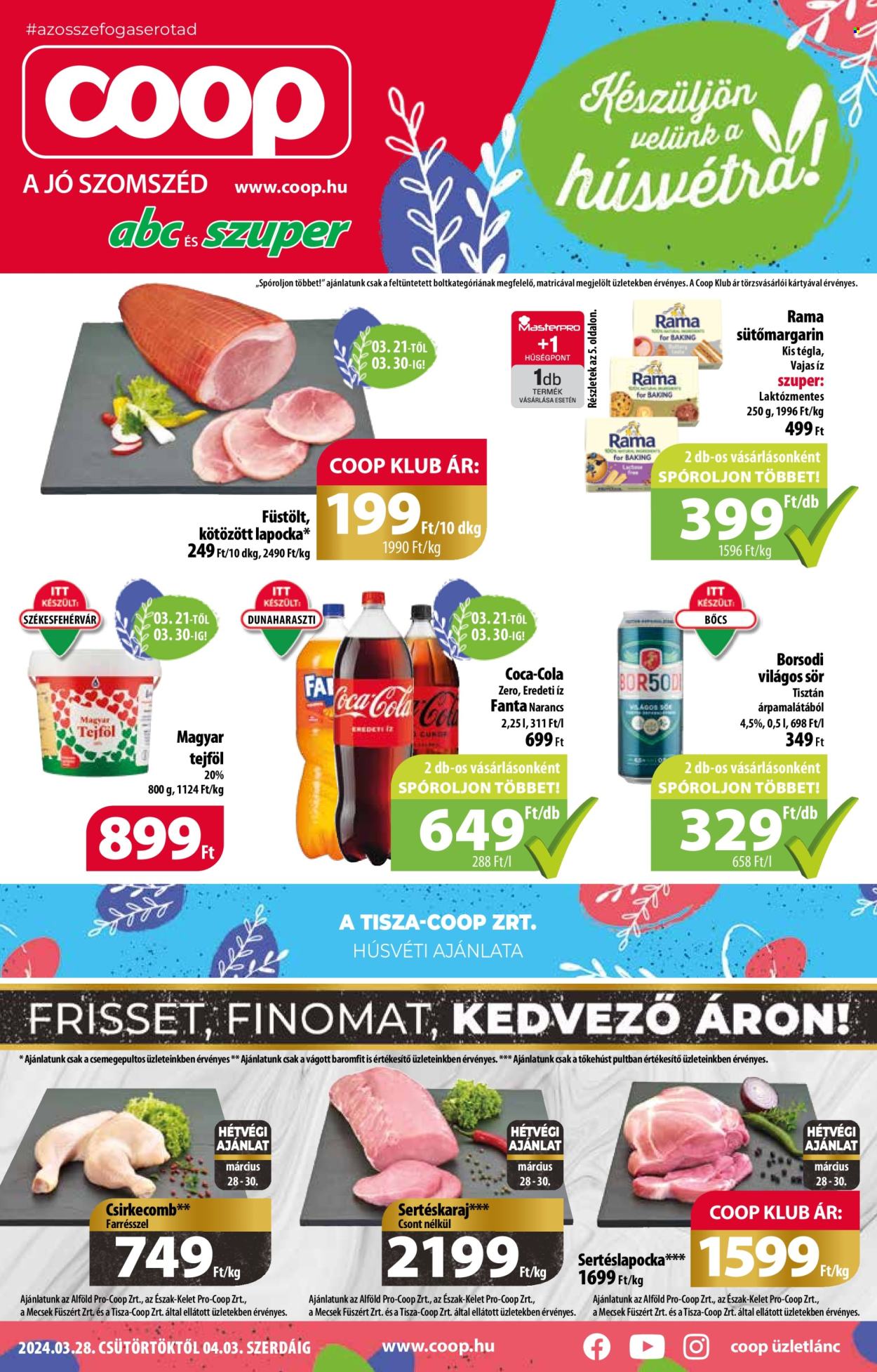 Coop akciós újságok - 2024.03.28 - 2024.04.03. Oldal 1