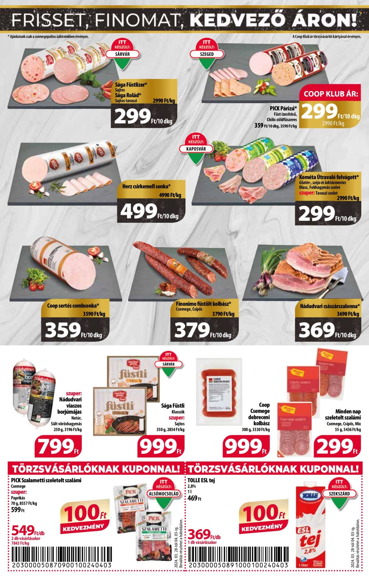 Coop akciós újságok - 2024.03.28 - 2024.04.03. Oldal 4