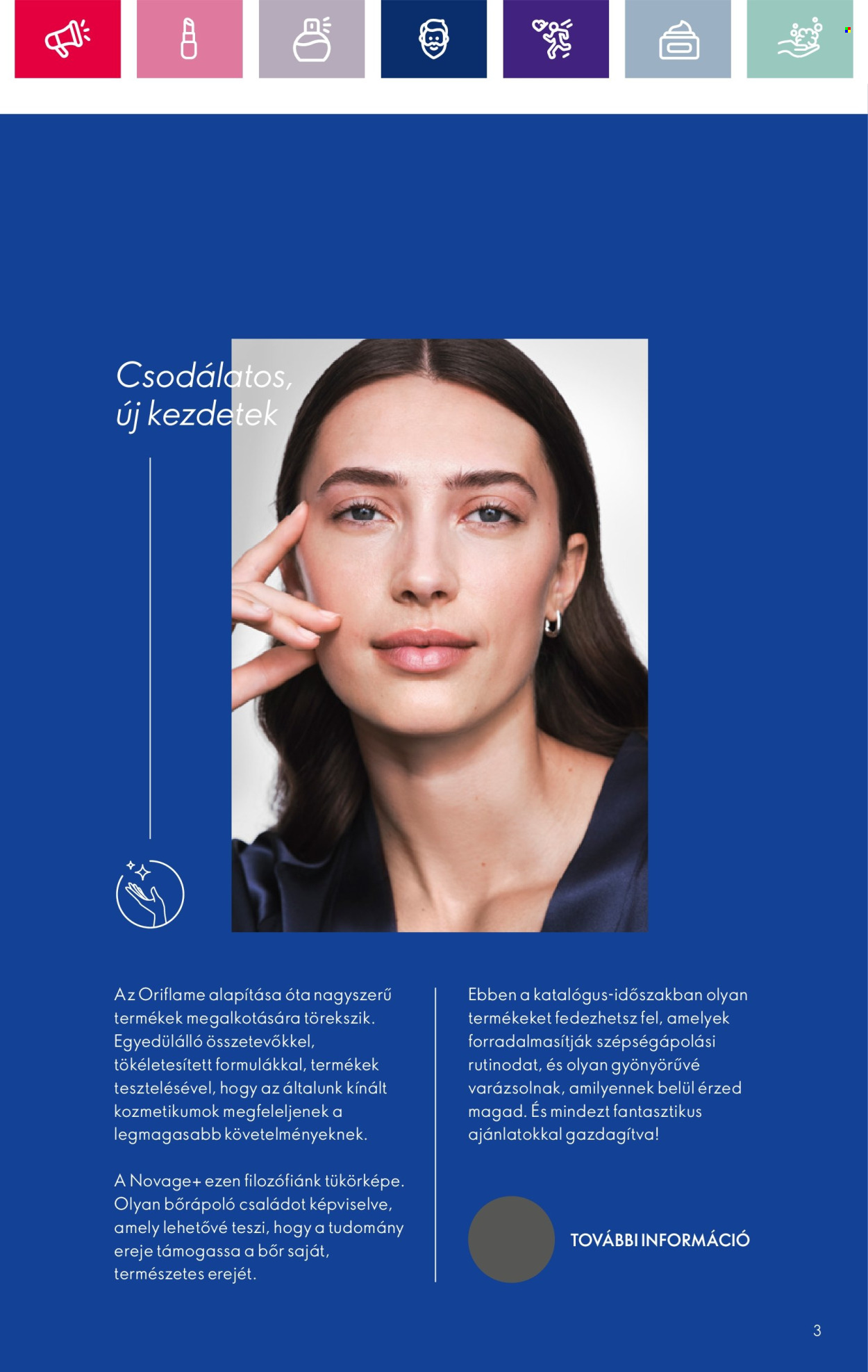 Oriflame akciós újságok - 2024.03.26 - 2024.04.15. Oldal 3