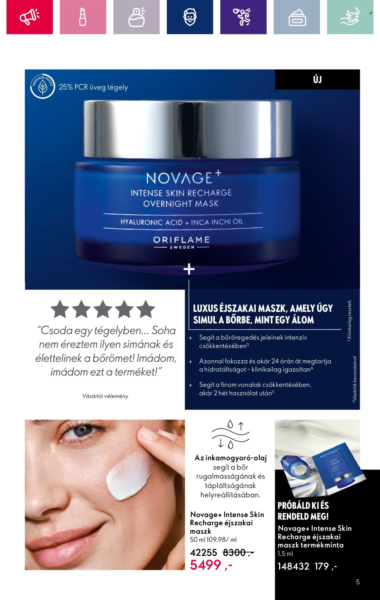 Oriflame akciós újságok - 2024.03.26 - 2024.04.15. Oldal 5