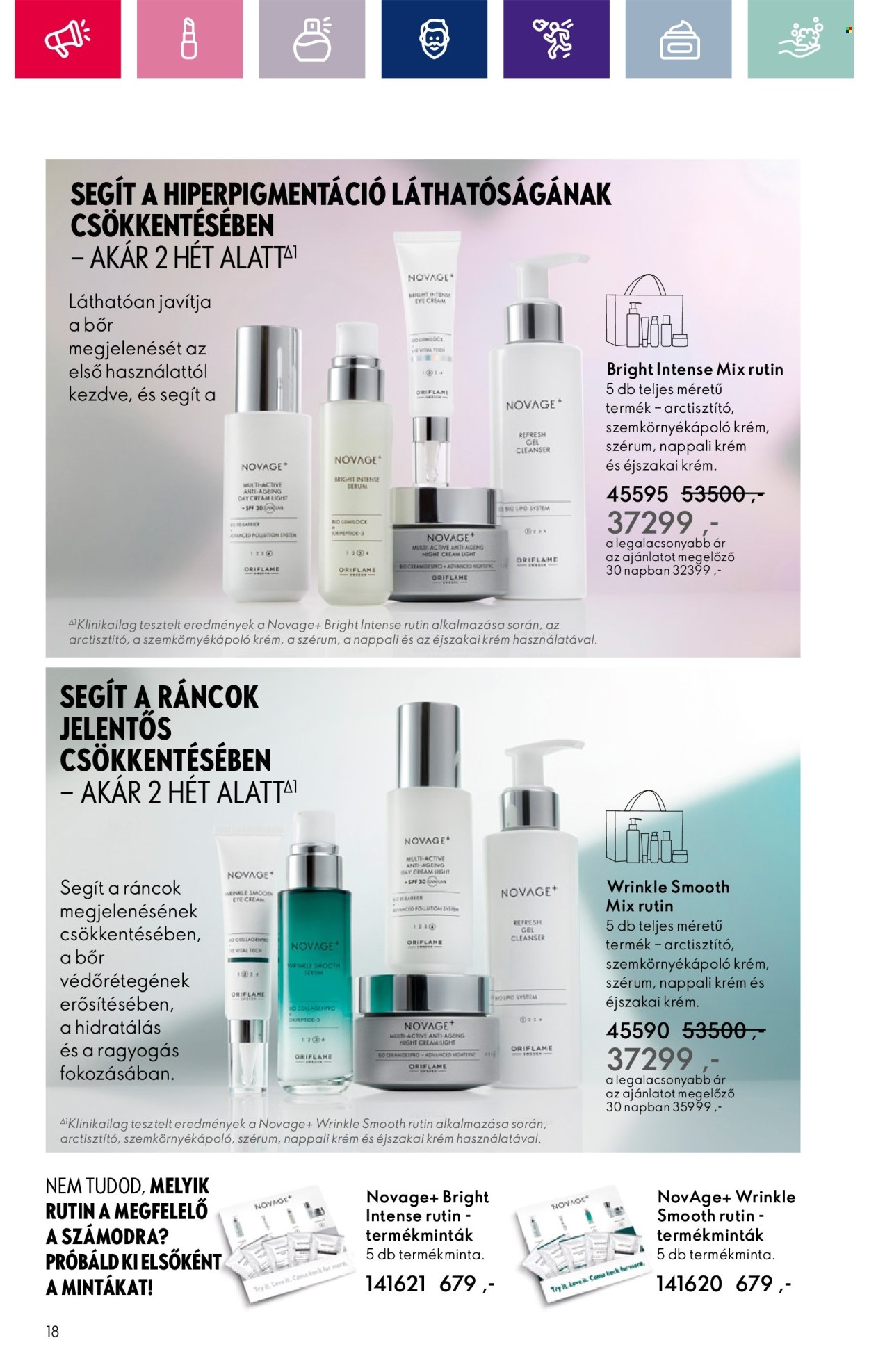 Oriflame akciós újságok - 2024.03.26 - 2024.04.15. Oldal 18