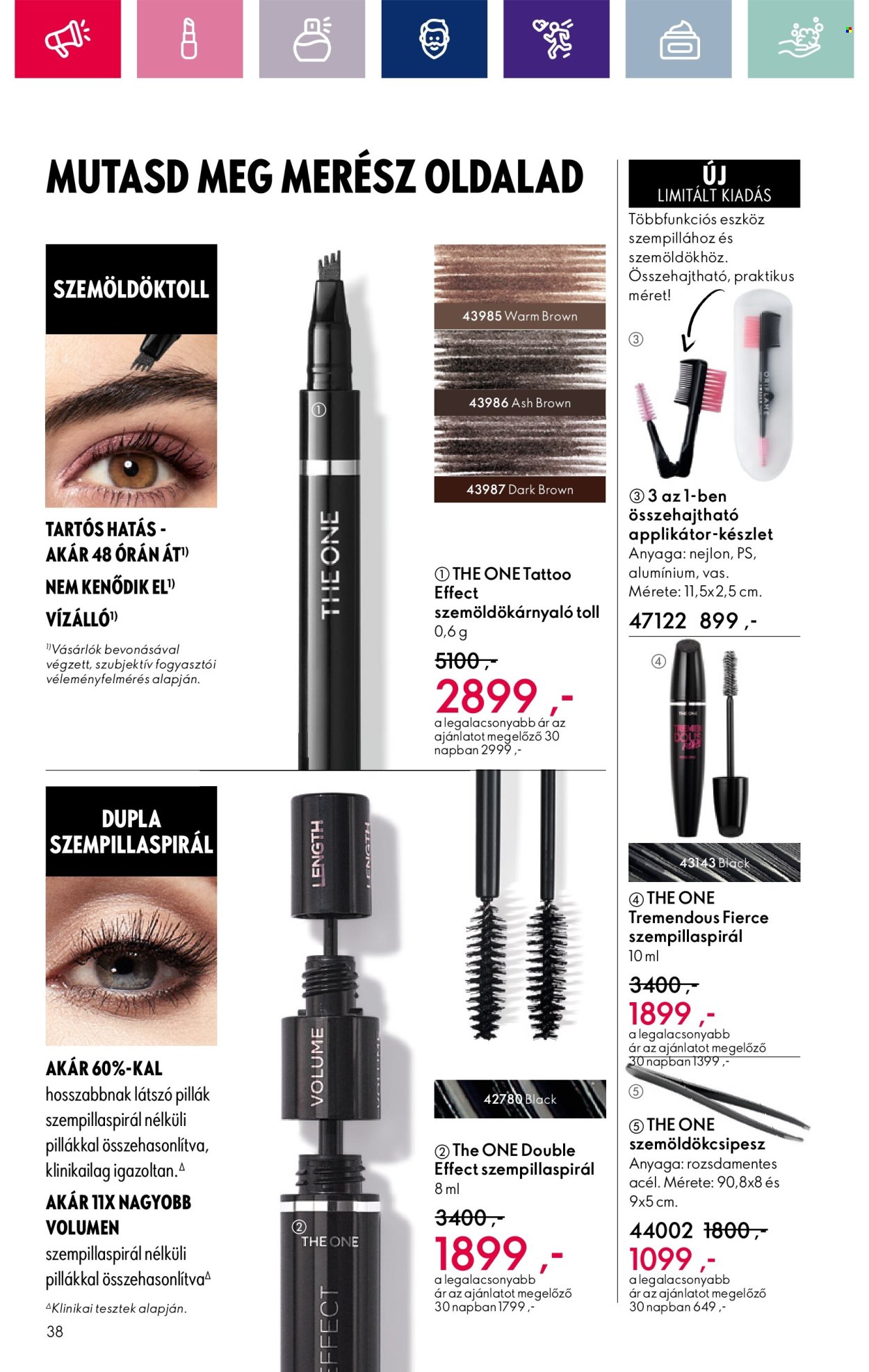 Oriflame akciós újságok - 2024.03.26 - 2024.04.15. Oldal 38