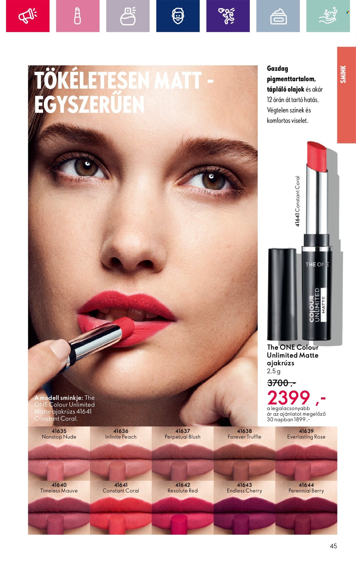 Oriflame akciós újságok - 2024.03.26 - 2024.04.15. Oldal 45