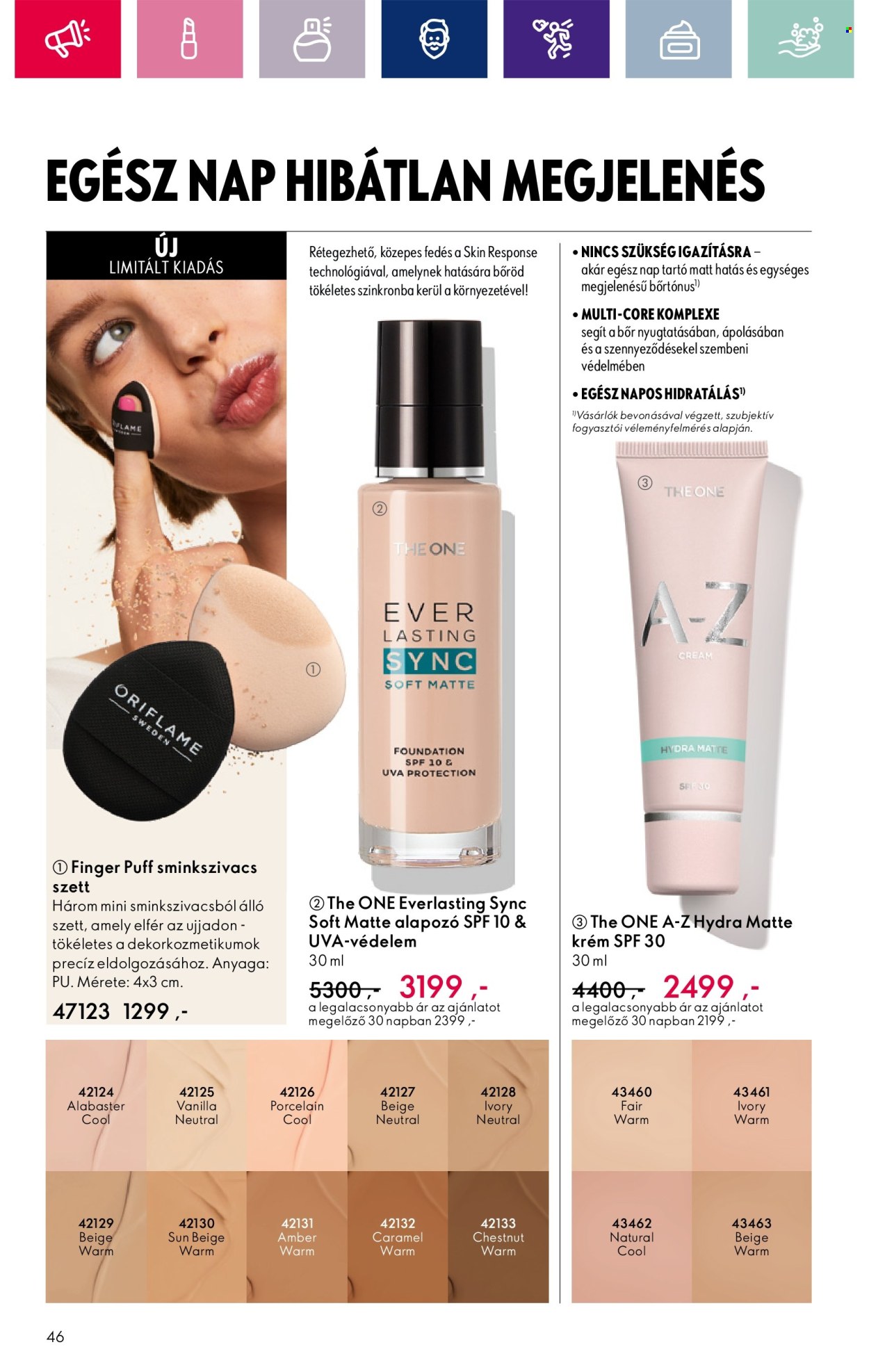 Oriflame akciós újságok - 2024.03.26 - 2024.04.15. Oldal 46