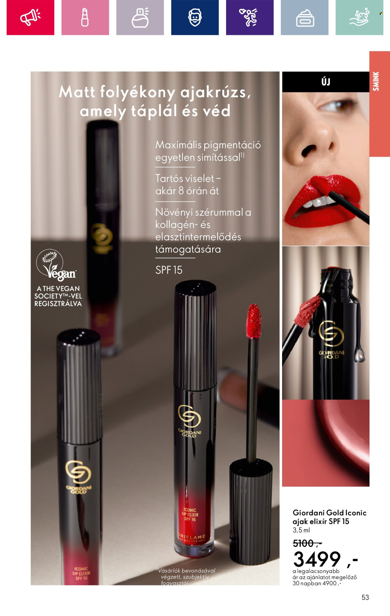 Oriflame akciós újságok - 2024.03.26 - 2024.04.15. Oldal 53