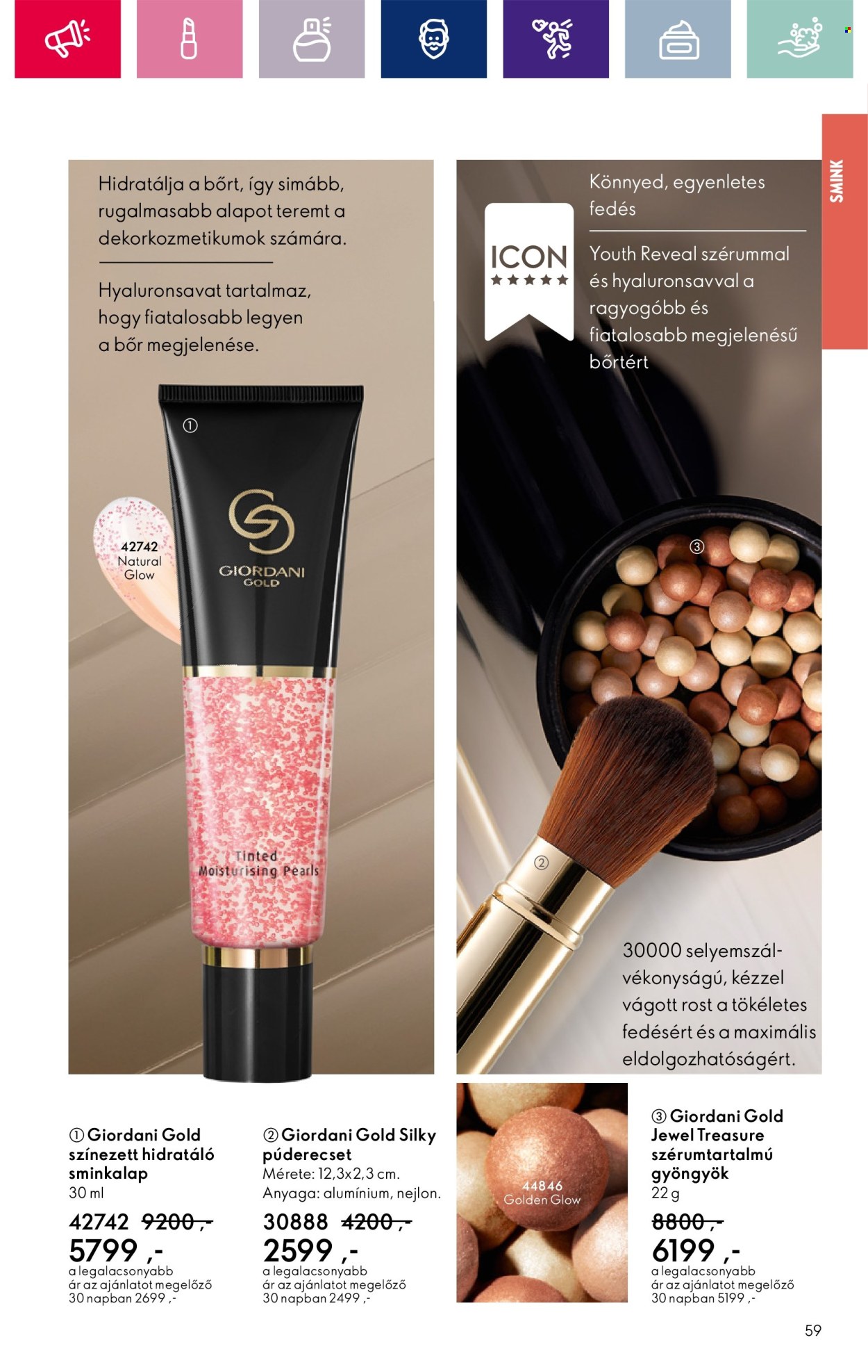 Oriflame akciós újságok - 2024.03.26 - 2024.04.15. Oldal 59