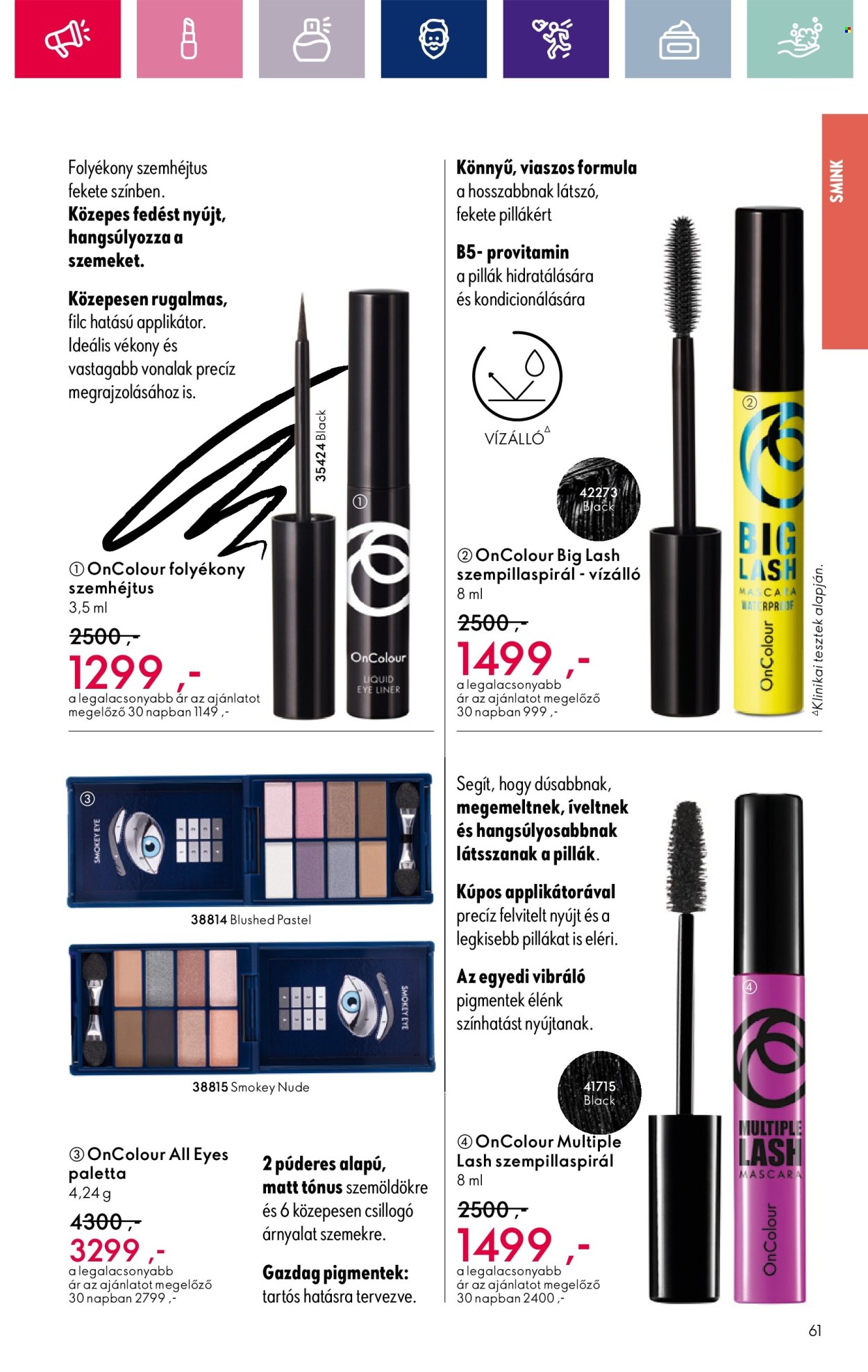 Oriflame akciós újságok - 2024.03.26 - 2024.04.15. Oldal 61