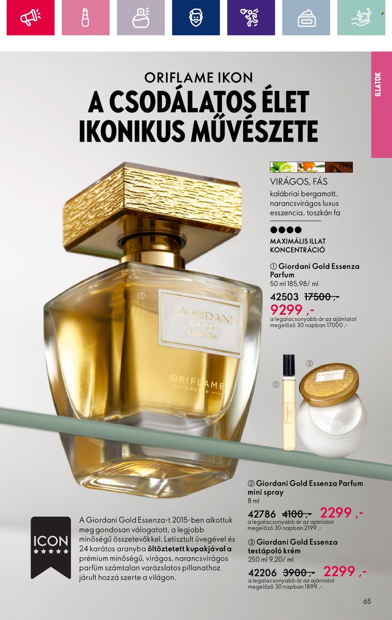 Oriflame akciós újságok - 2024.03.26 - 2024.04.15. Oldal 65