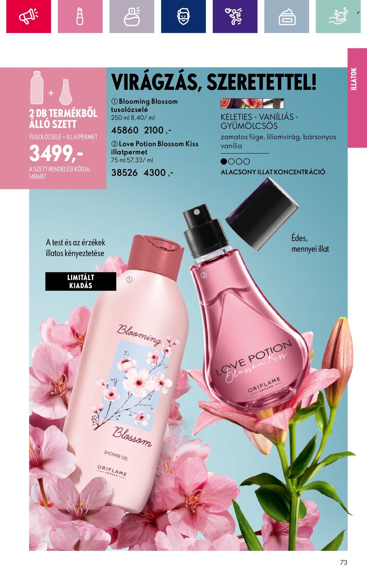 Oriflame akciós újságok - 2024.03.26 - 2024.04.15. Oldal 73