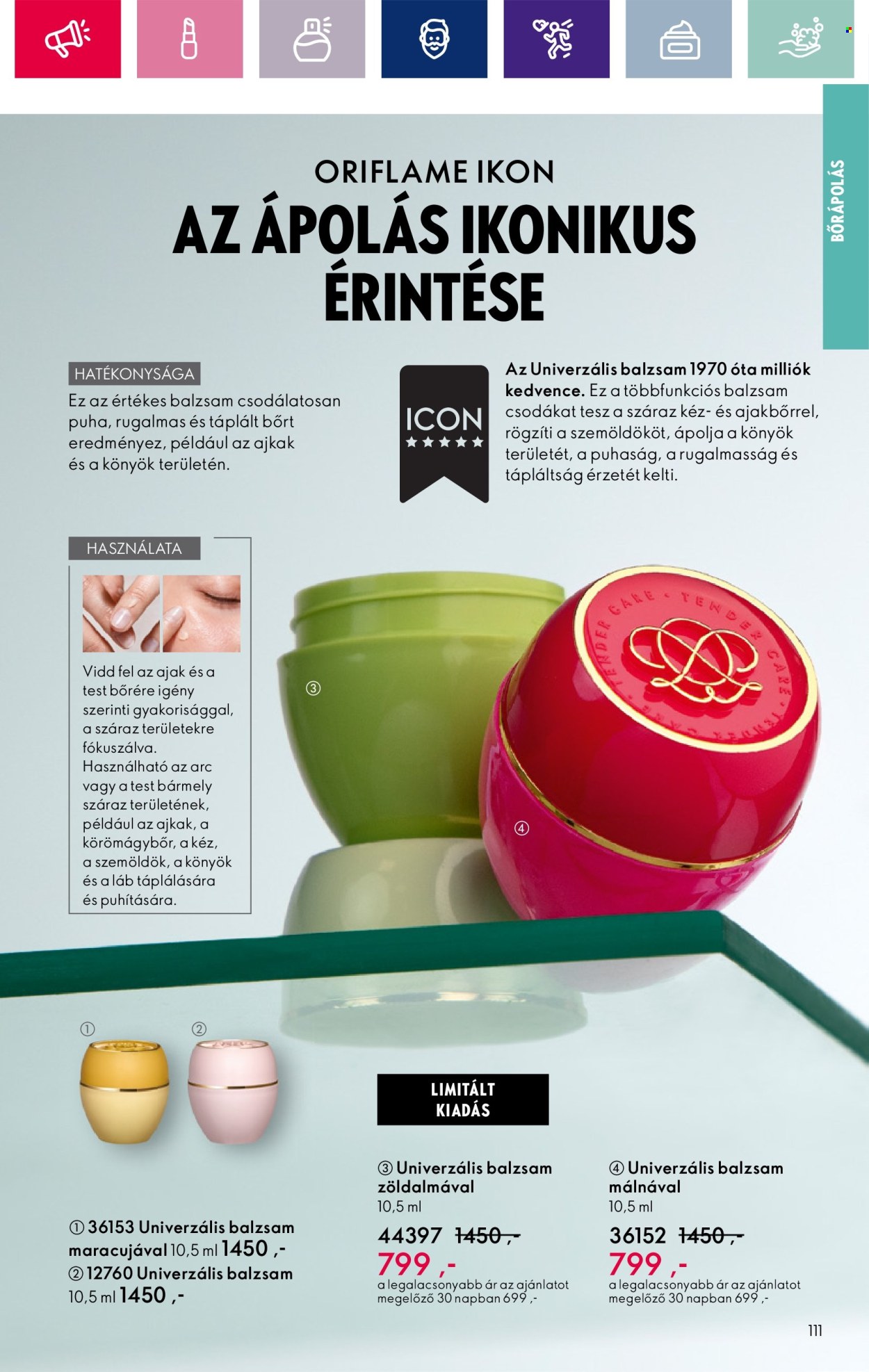 Oriflame akciós újságok - 2024.03.26 - 2024.04.15. Oldal 111
