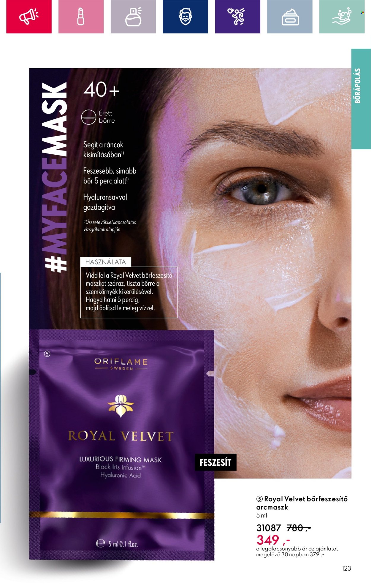 Oriflame akciós újságok - 2024.03.26 - 2024.04.15. Oldal 123