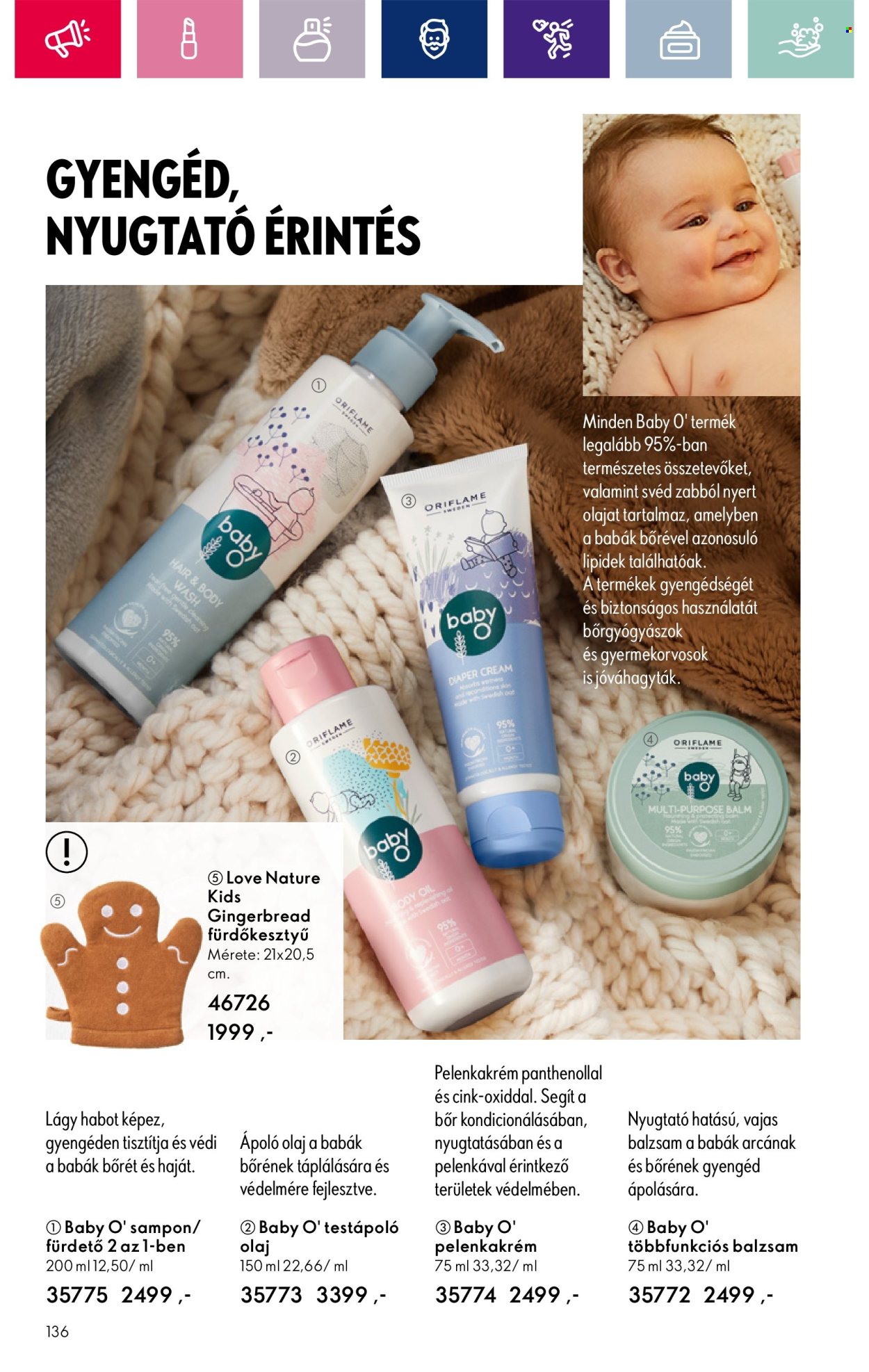 Oriflame akciós újságok - 2024.03.26 - 2024.04.15. Oldal 136