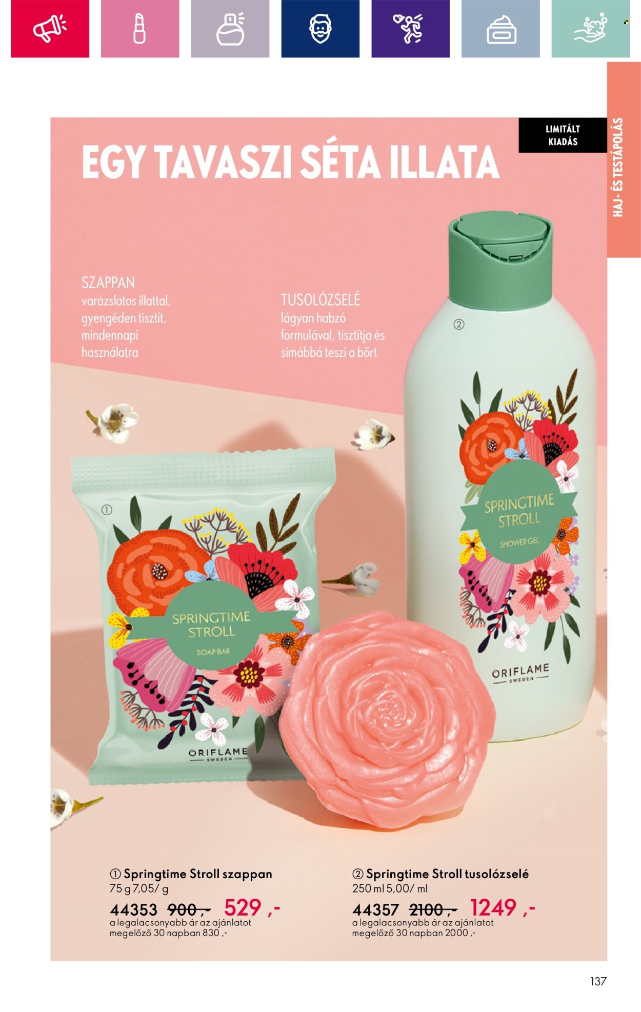 Oriflame akciós újságok - 2024.03.26 - 2024.04.15. Oldal 137
