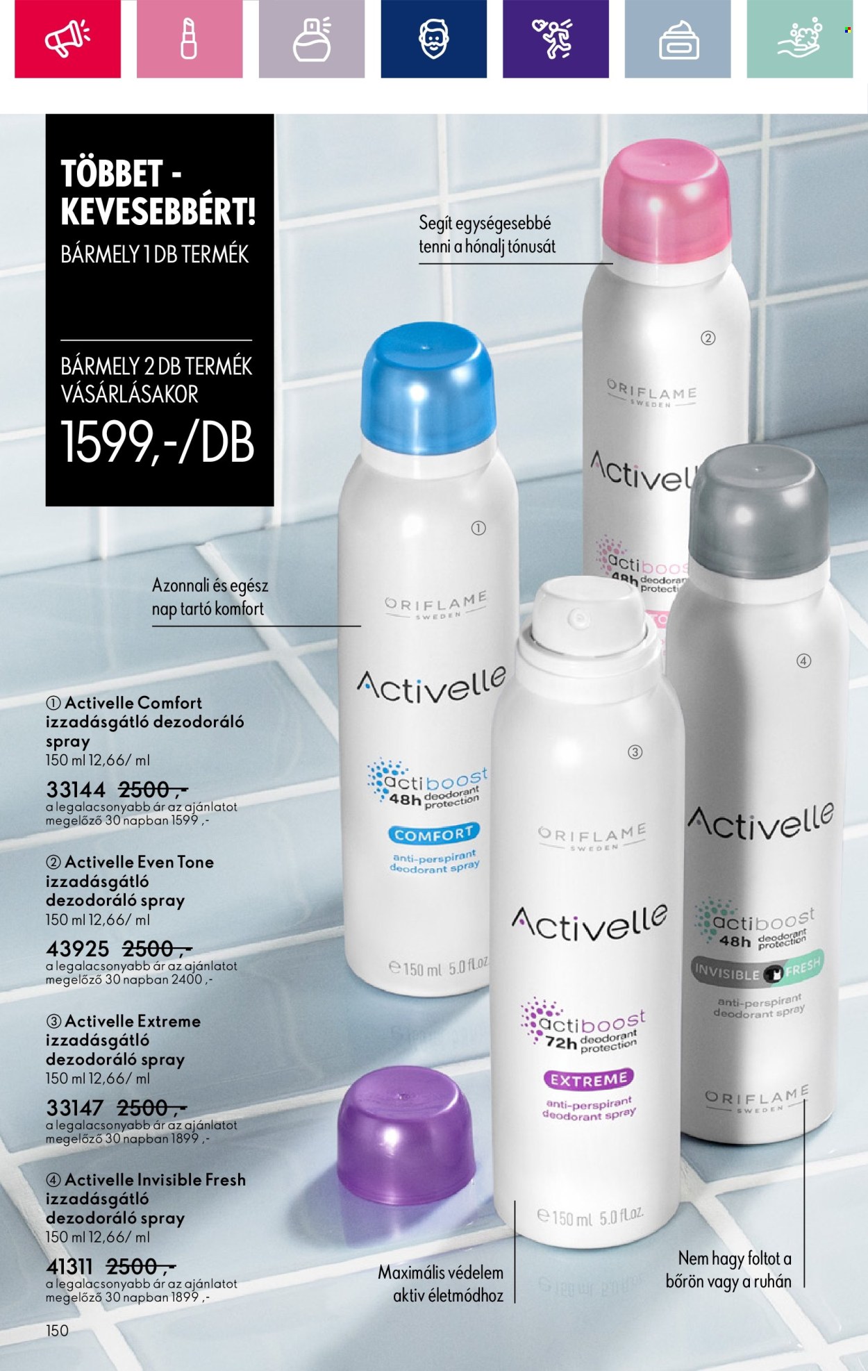 Oriflame akciós újságok - 2024.03.26 - 2024.04.15. Oldal 150