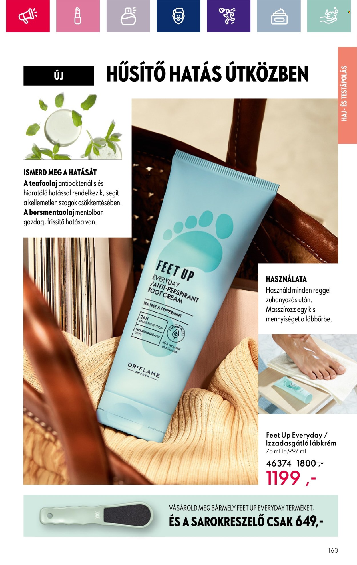 Oriflame akciós újságok - 2024.03.26 - 2024.04.15. Oldal 163