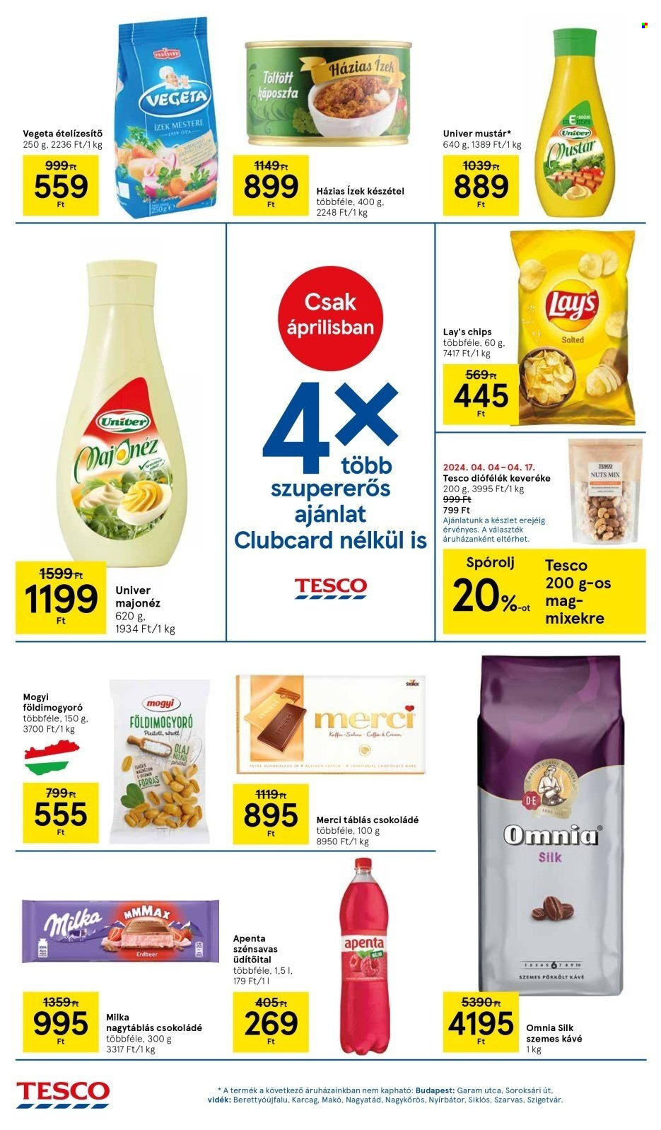 TESCO akciós újságok - 2024.04.03 - 2024.04.10. Oldal 8