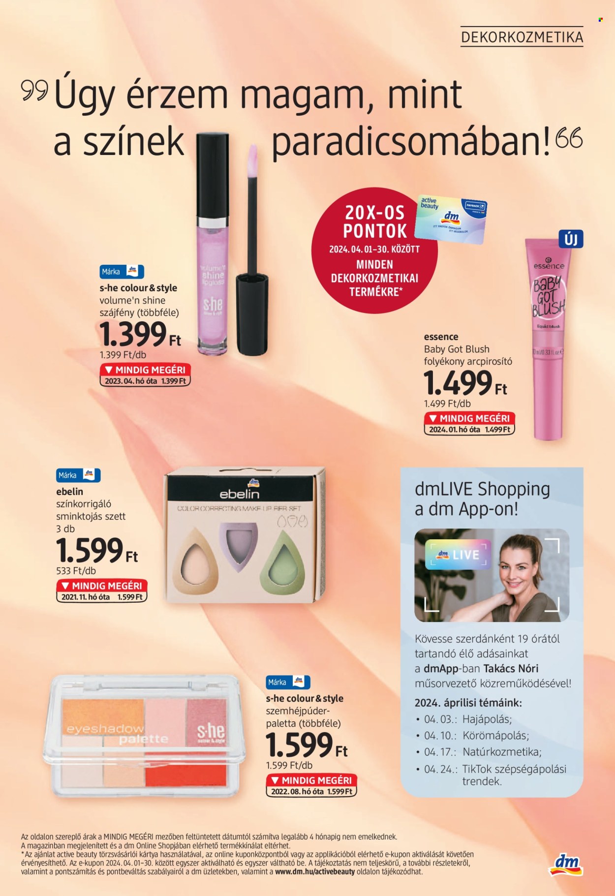 dm drogerie markt akciós újságok. Oldal 3