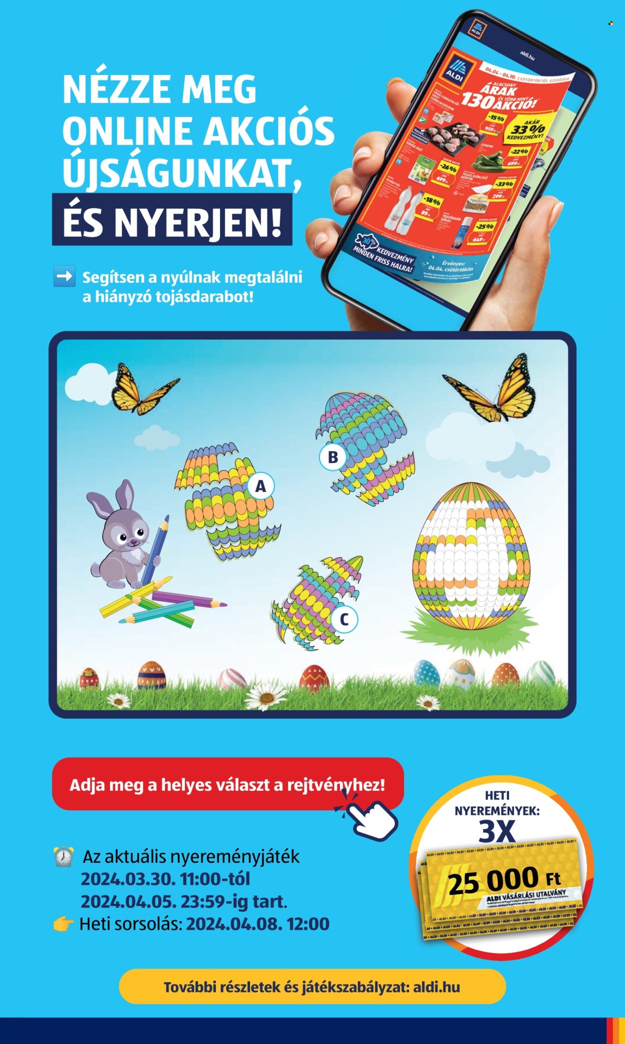 Aldi akciós újságok - 2024.04.04 - 2024.04.10. Oldal 7