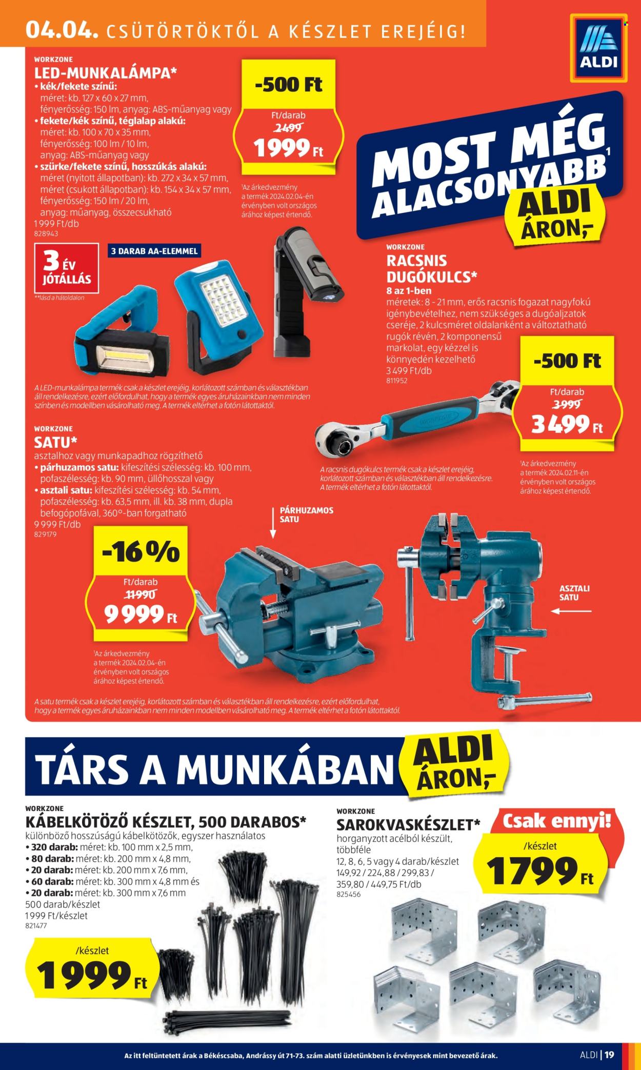 Aldi akciós újságok - 2024.04.04 - 2024.04.10. Oldal 21