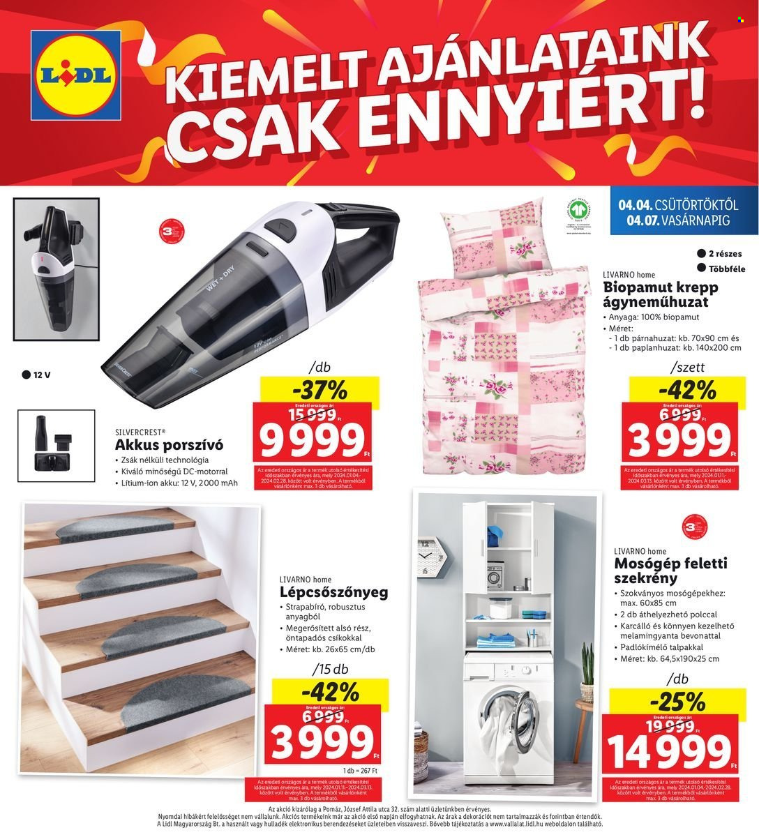 Lidl akciós újságok - 2024.04.04 - 2024.04.07. Oldal 4