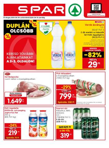 Újság SPAR - 2024.04.04 - 2024.04.10.
