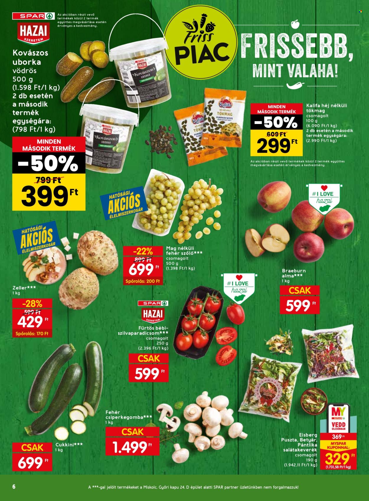 SPAR akciós újságok - 2024.04.04 - 2024.04.10. Oldal 6