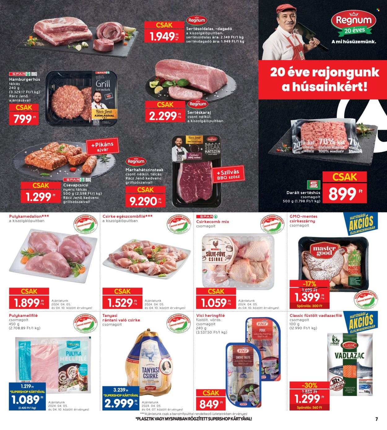 INTERSPAR akciós újságok - 2024.04.04 - 2024.04.10. Oldal 7
