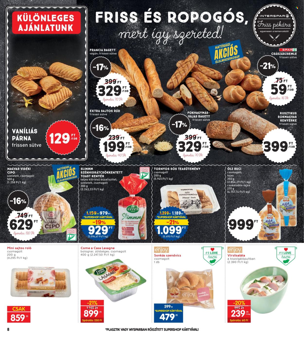 INTERSPAR akciós újságok - 2024.04.04 - 2024.04.10. Oldal 8