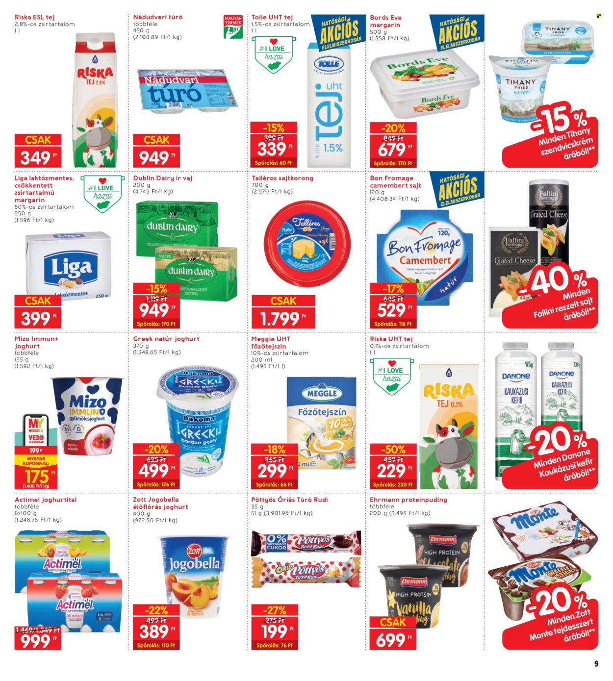 INTERSPAR akciós újságok - 2024.04.04 - 2024.04.10. Oldal 9
