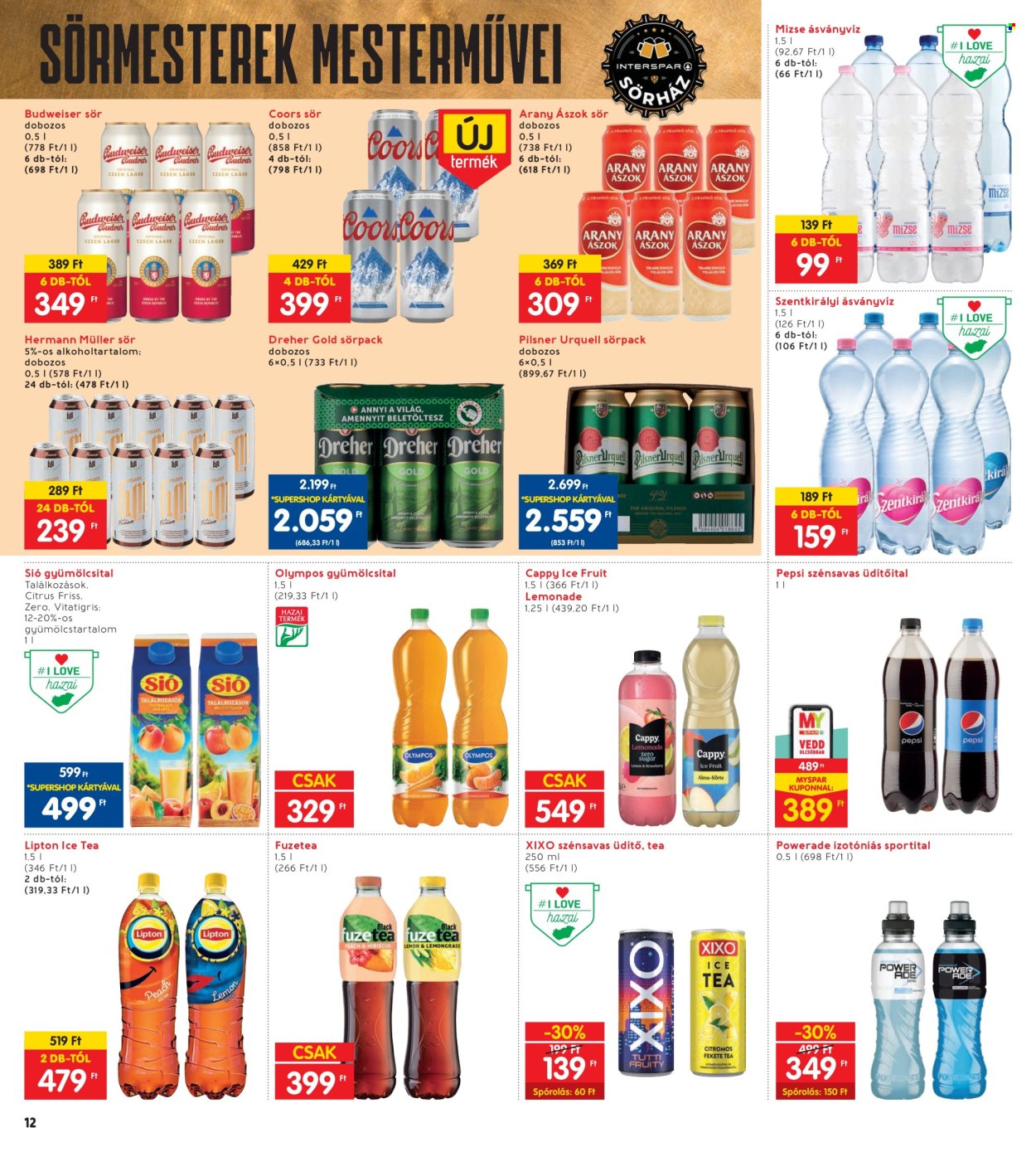 INTERSPAR akciós újságok - 2024.04.04 - 2024.04.10. Oldal 12