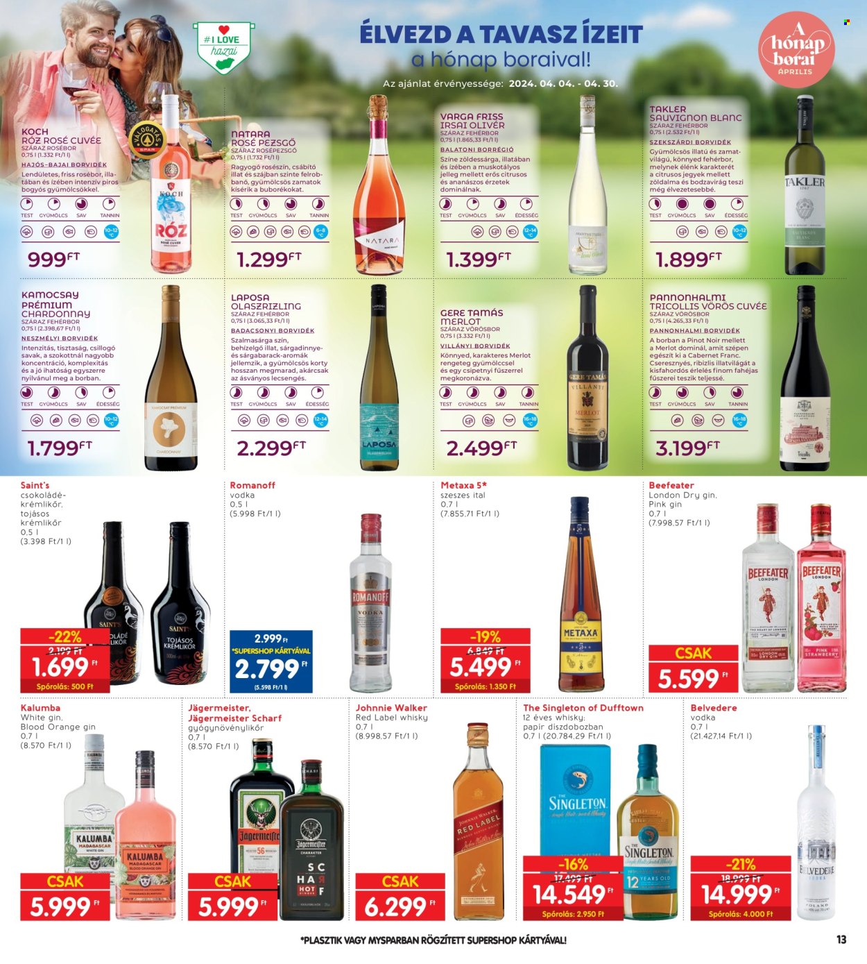 INTERSPAR akciós újságok - 2024.04.04 - 2024.04.10. Oldal 13
