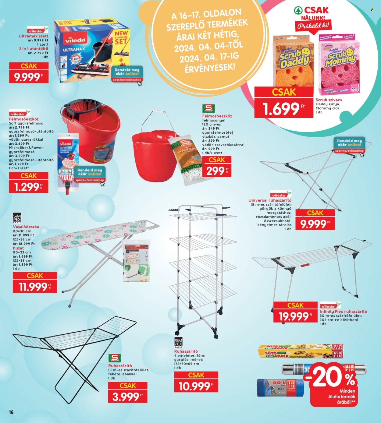 INTERSPAR akciós újságok - 2024.04.04 - 2024.04.10. Oldal 16