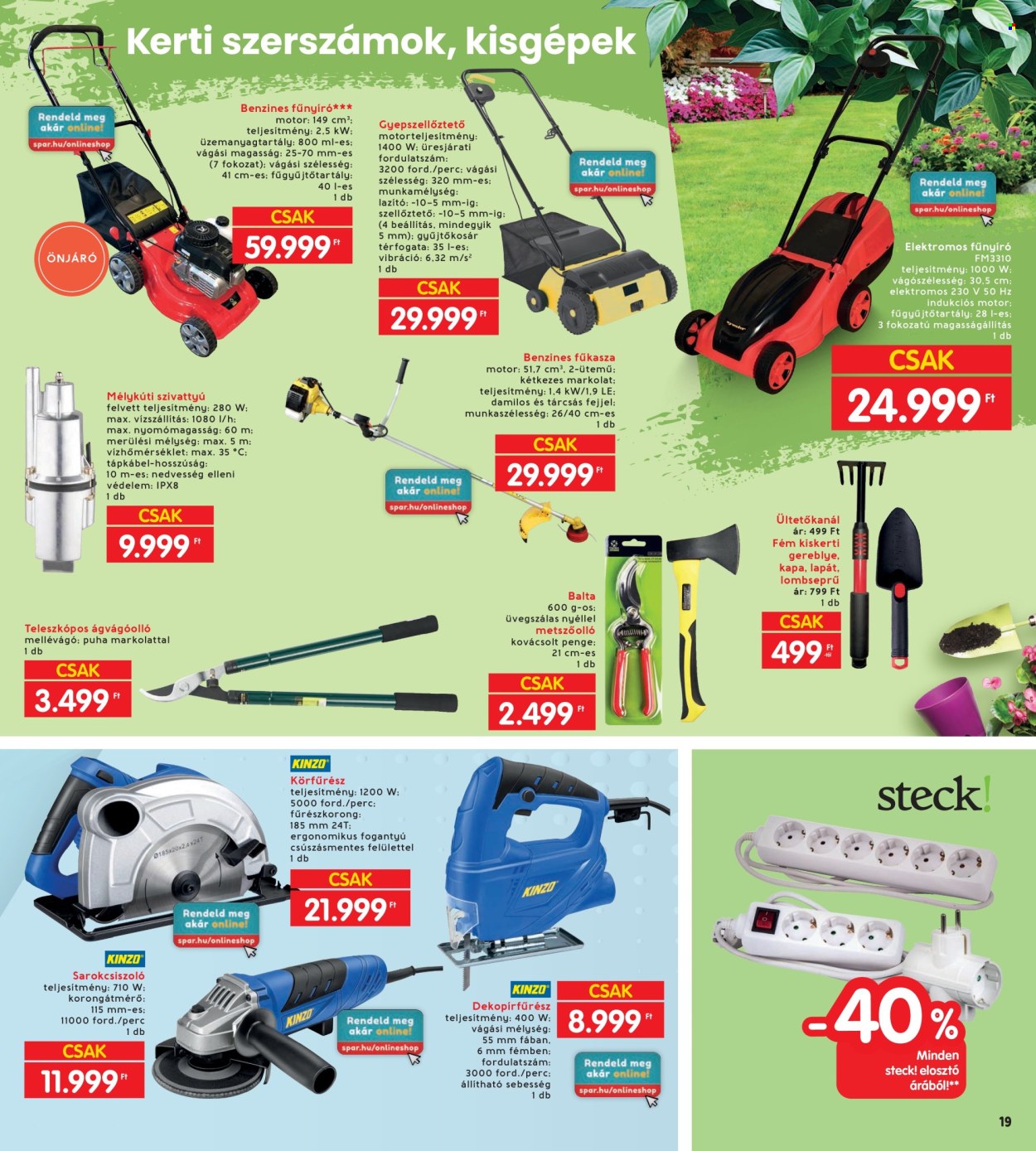 INTERSPAR akciós újságok - 2024.04.04 - 2024.04.10. Oldal 19