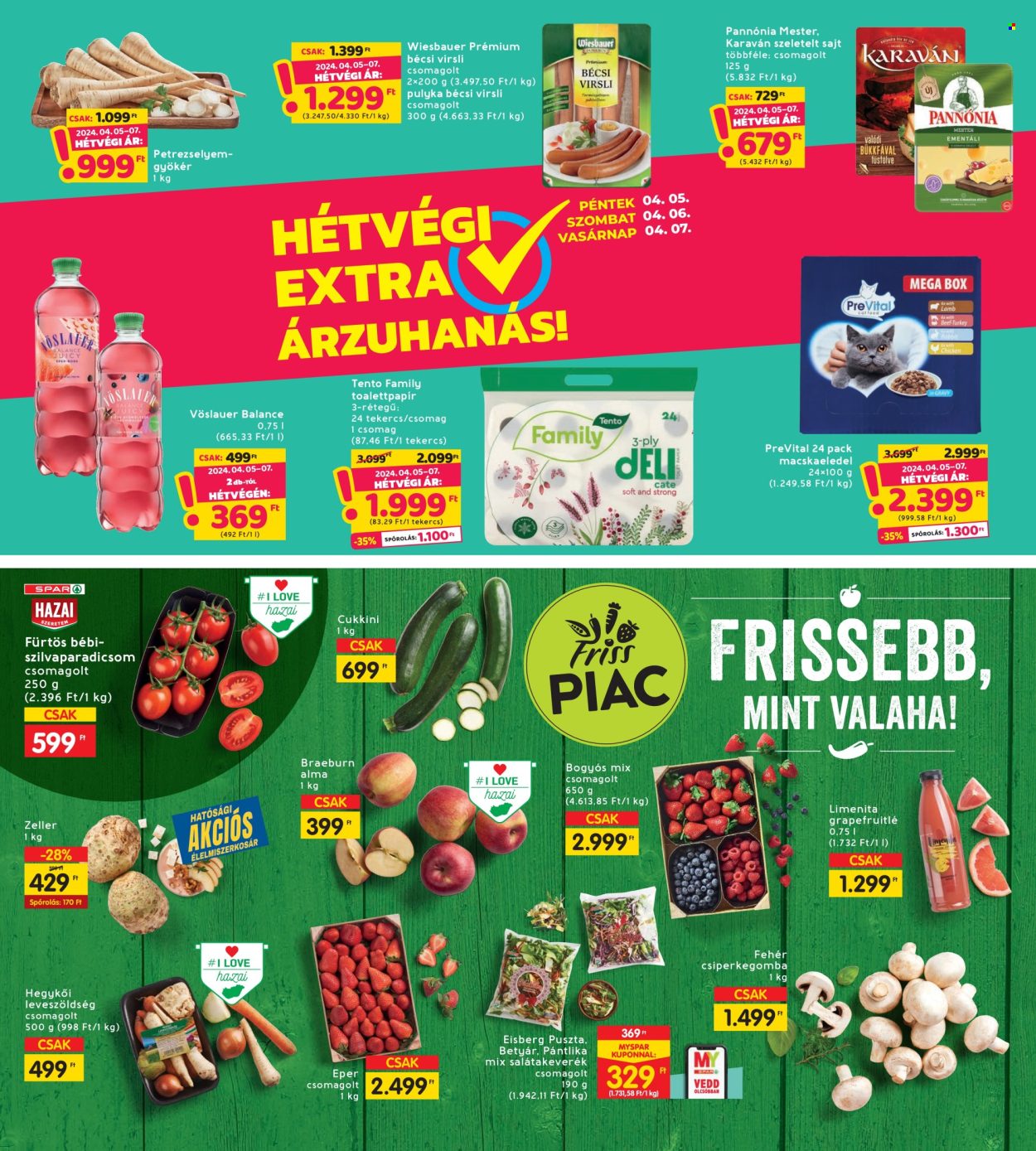 INTERSPAR akciós újságok - 2024.04.04 - 2024.04.10. Oldal 20