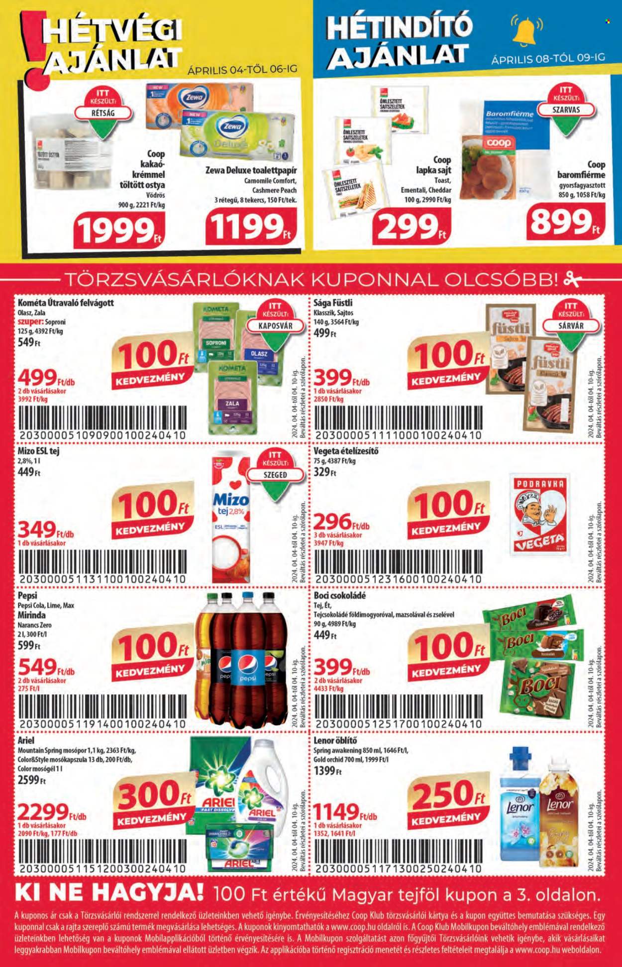 Coop akciós újságok - 2024.04.04 - 2024.04.10. Oldal 8