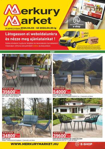 Újság Merkury Market - 2024.04.02 - 2024.04.30.