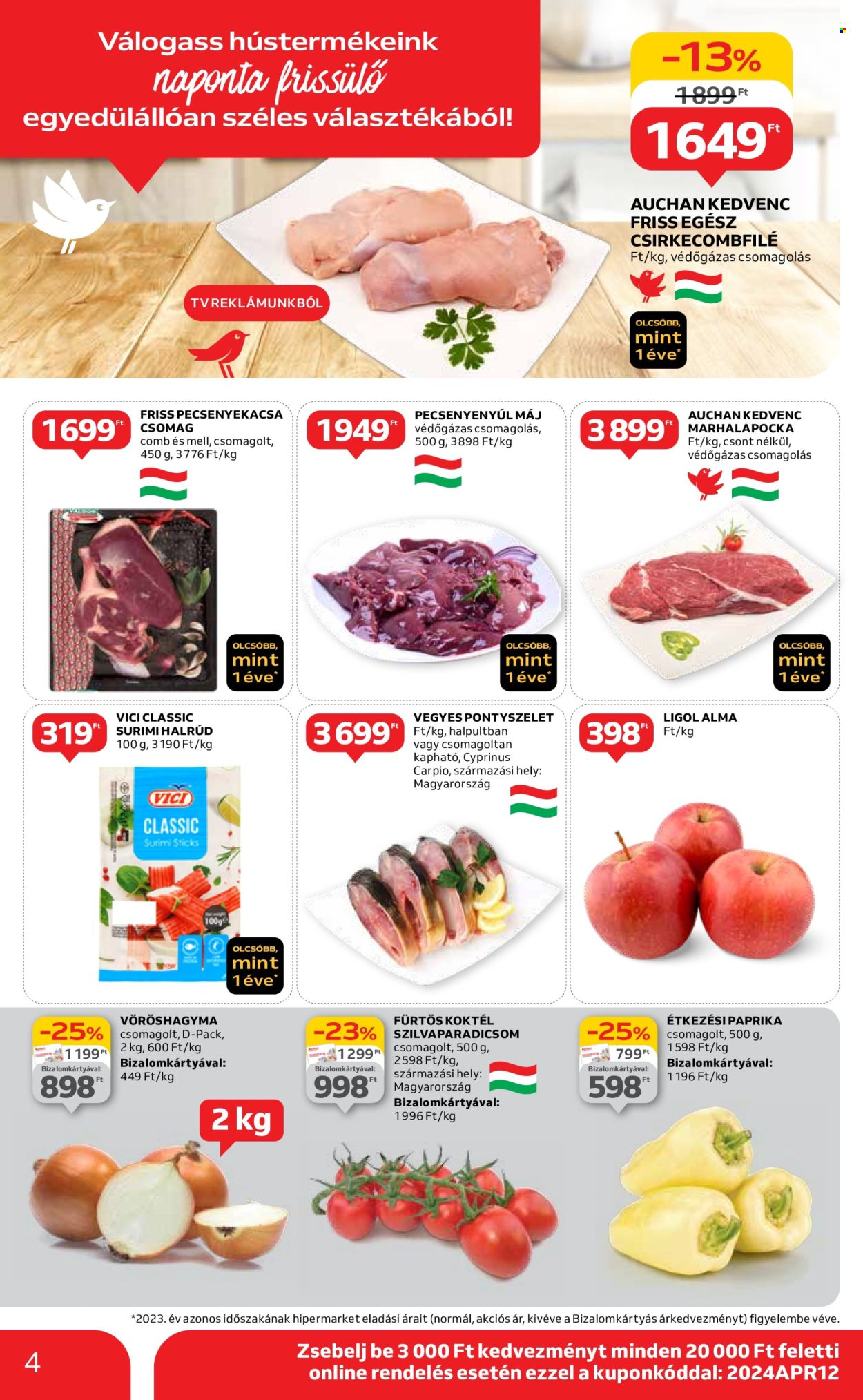 Auchan akciós újságok - 2024.04.04 - 2024.04.10. Oldal 4