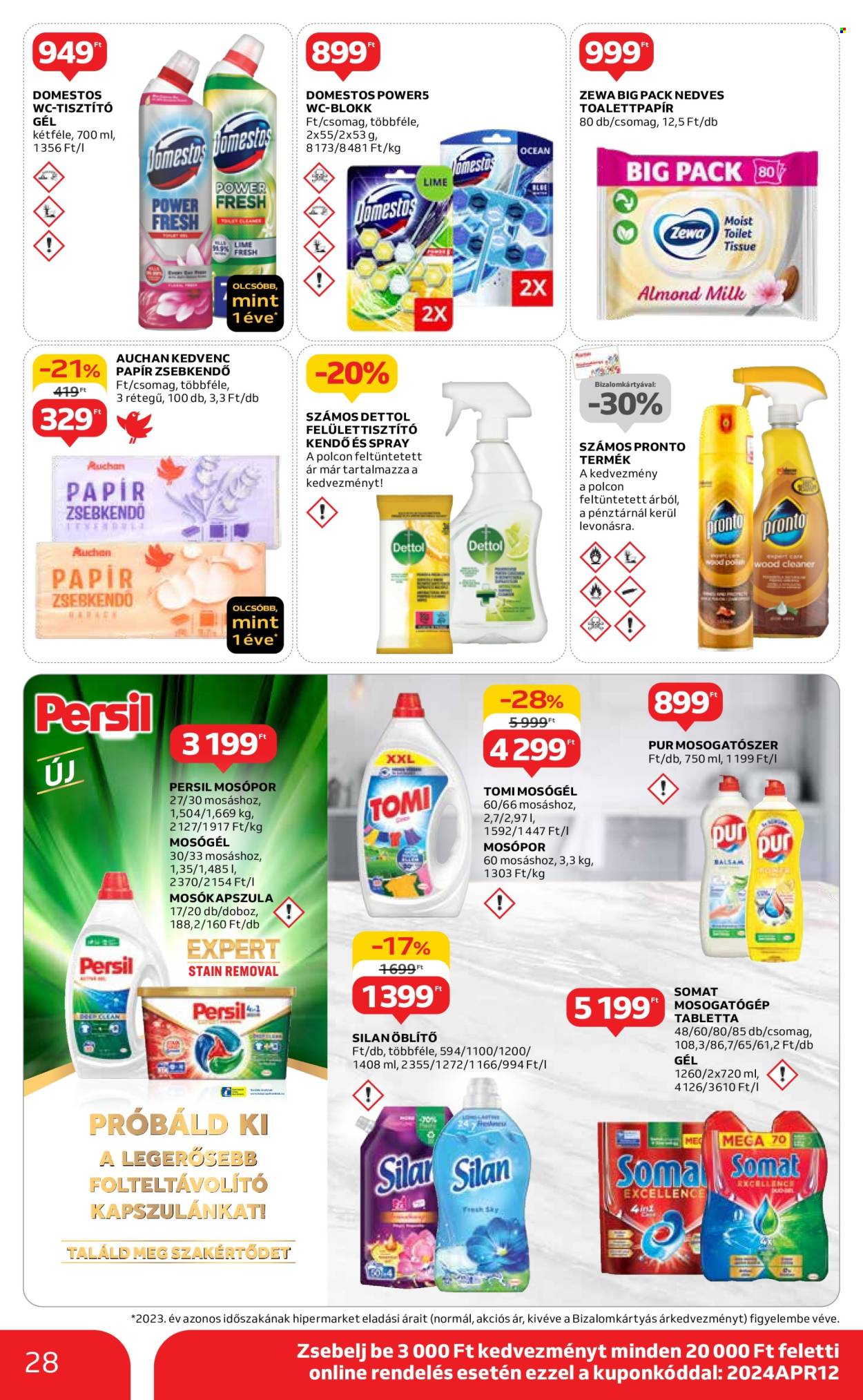 Auchan akciós újságok - 2024.04.04 - 2024.04.10. Oldal 28