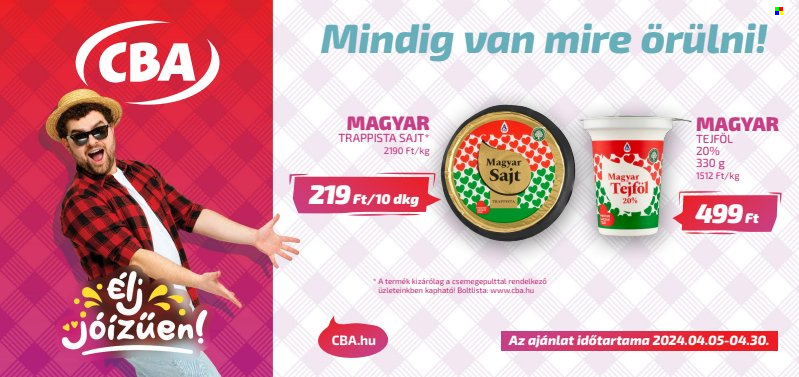 CBA akciós újságok - 2024.04.05 - 2024.04.30. Oldal 2