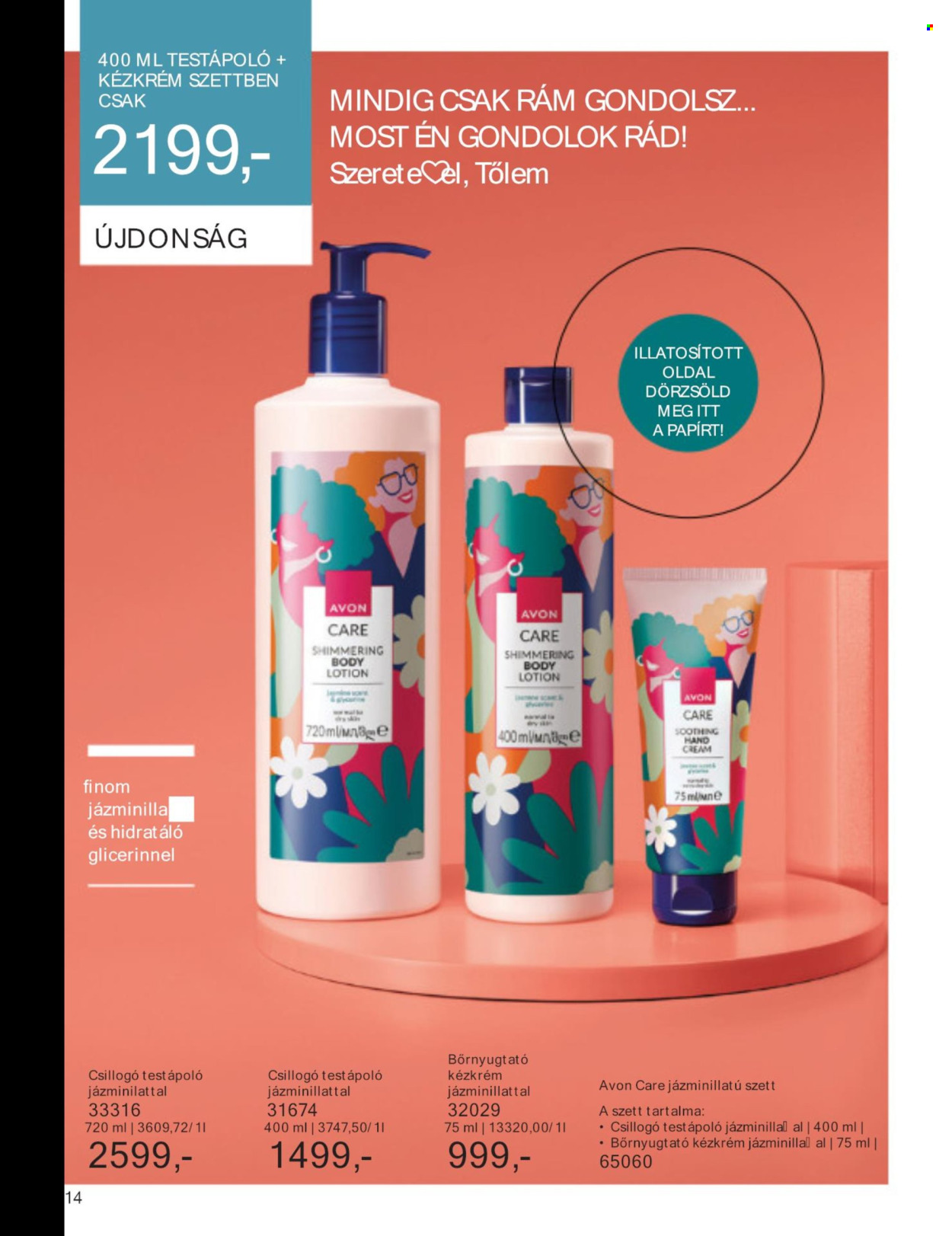 Avon akciós újságok - 2024.04.01 - 2024.04.30. Oldal 14