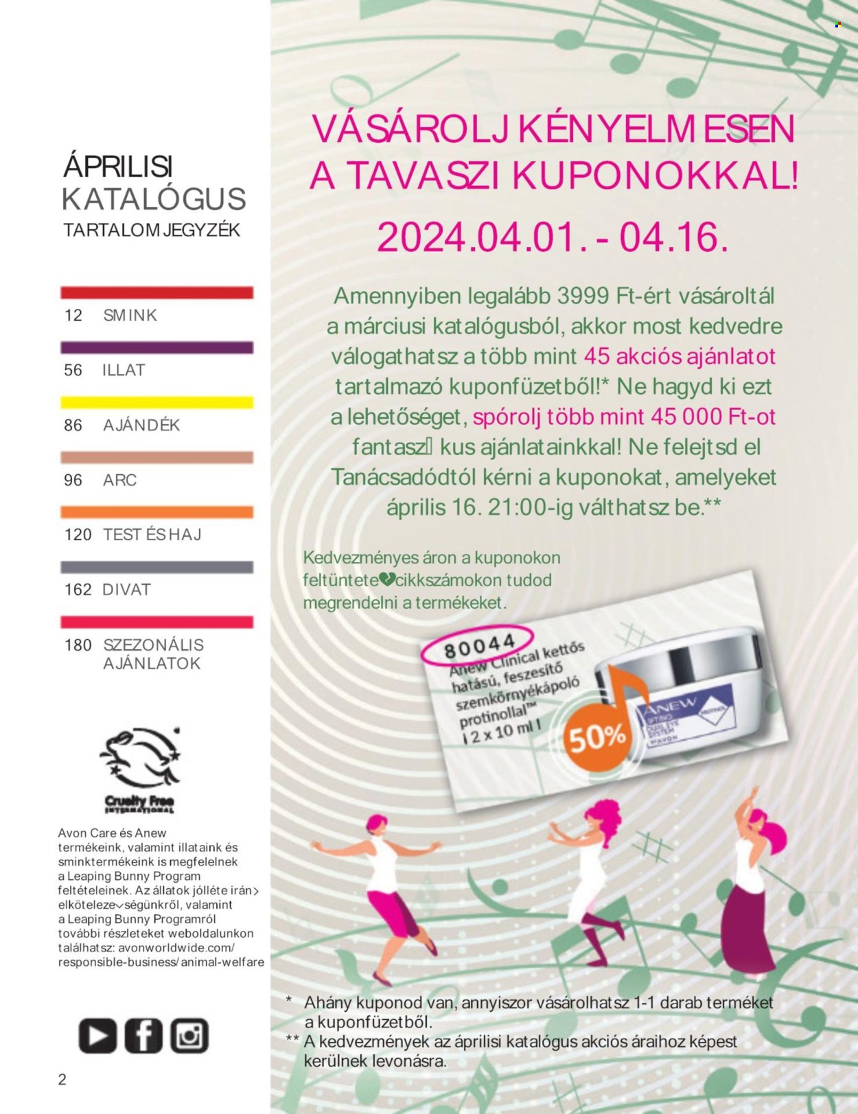 Avon akciós újságok - 2024.04.01 - 2024.04.30. Oldal 4