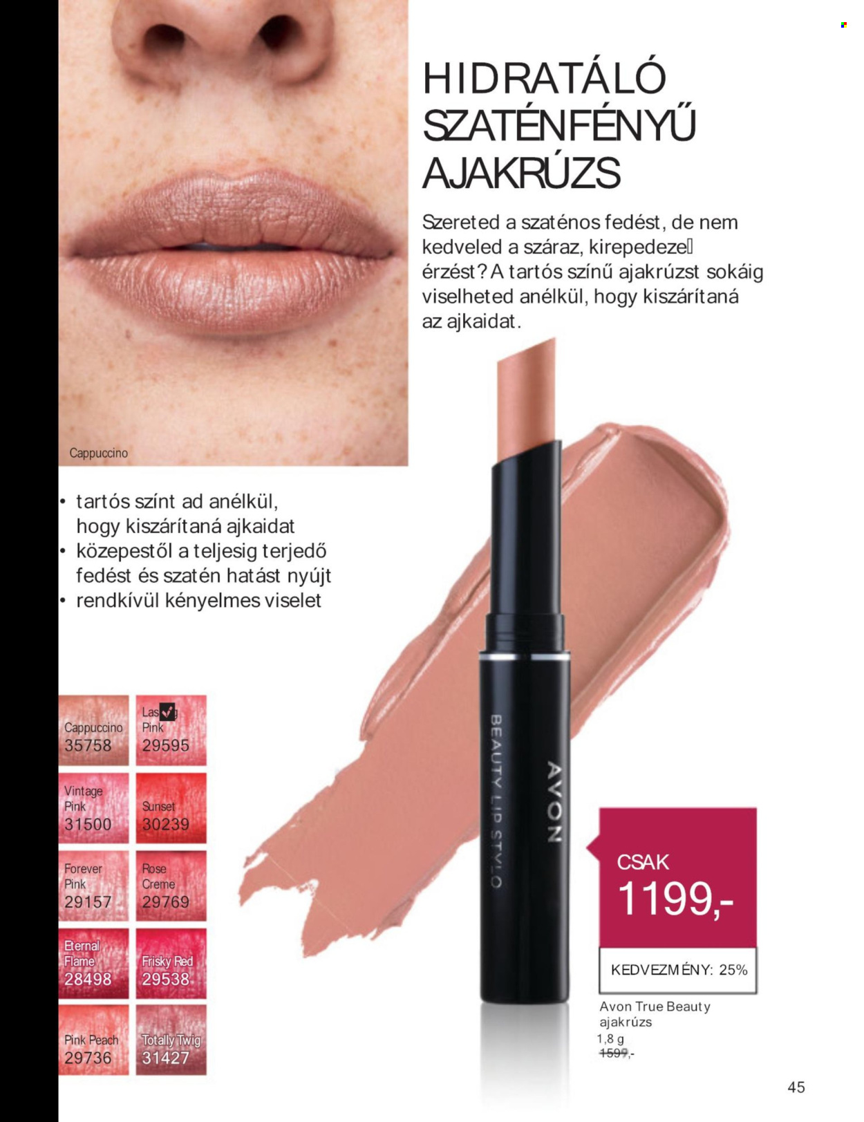 Avon akciós újságok - 2024.04.01 - 2024.04.30. Oldal 47