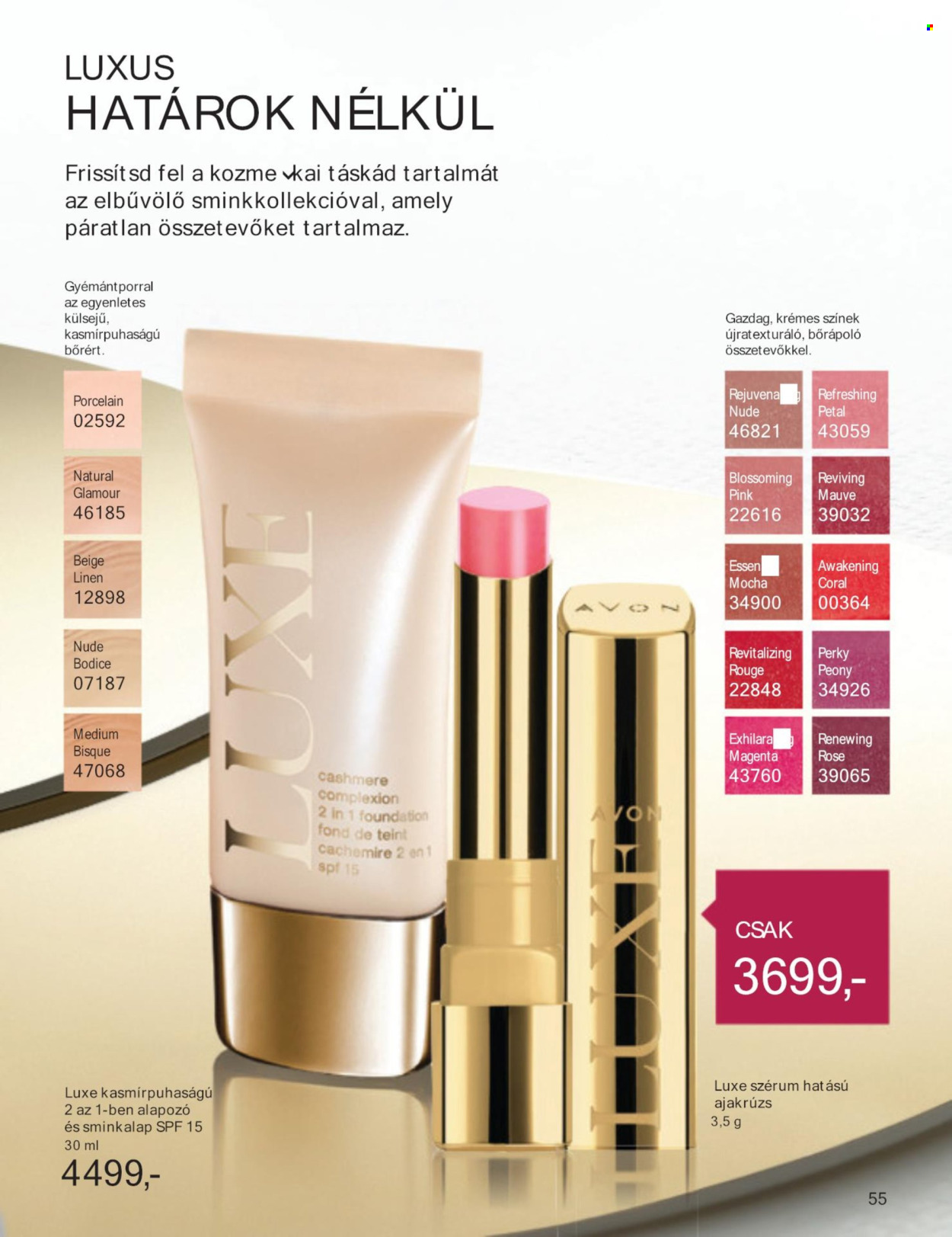 Avon akciós újságok - 2024.04.01 - 2024.04.30. Oldal 57