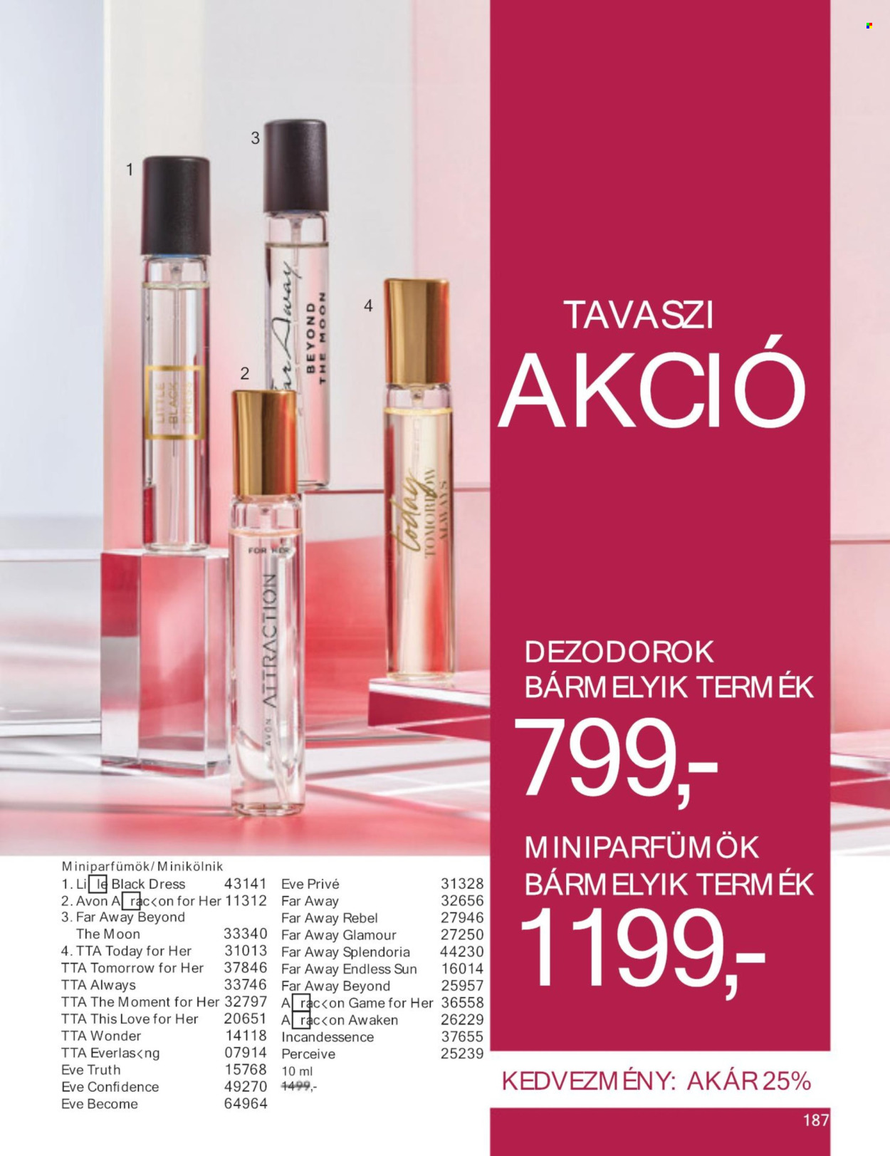 Avon akciós újságok - 2024.04.01 - 2024.04.30. Oldal 199