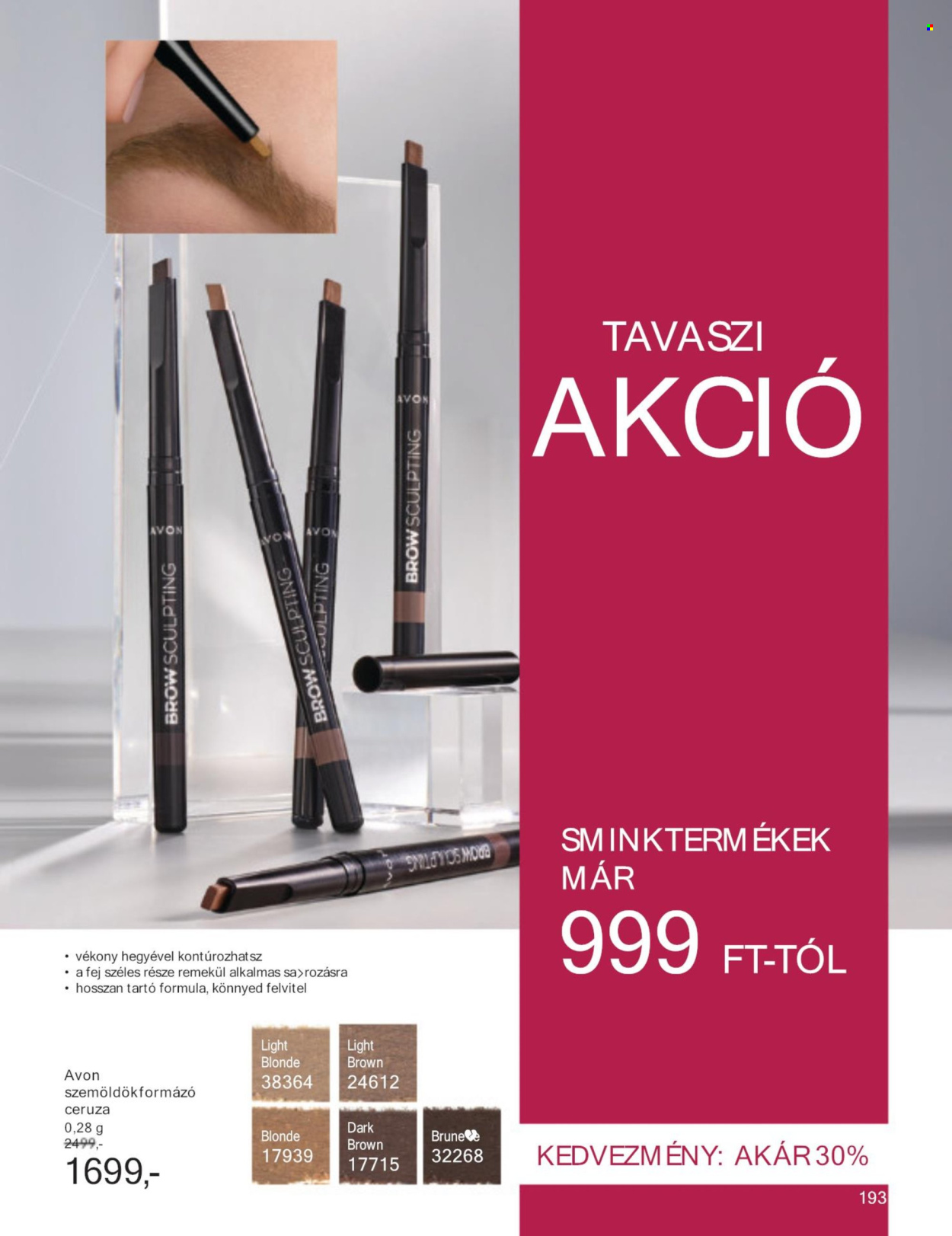 Avon akciós újságok - 2024.04.01 - 2024.04.30. Oldal 205