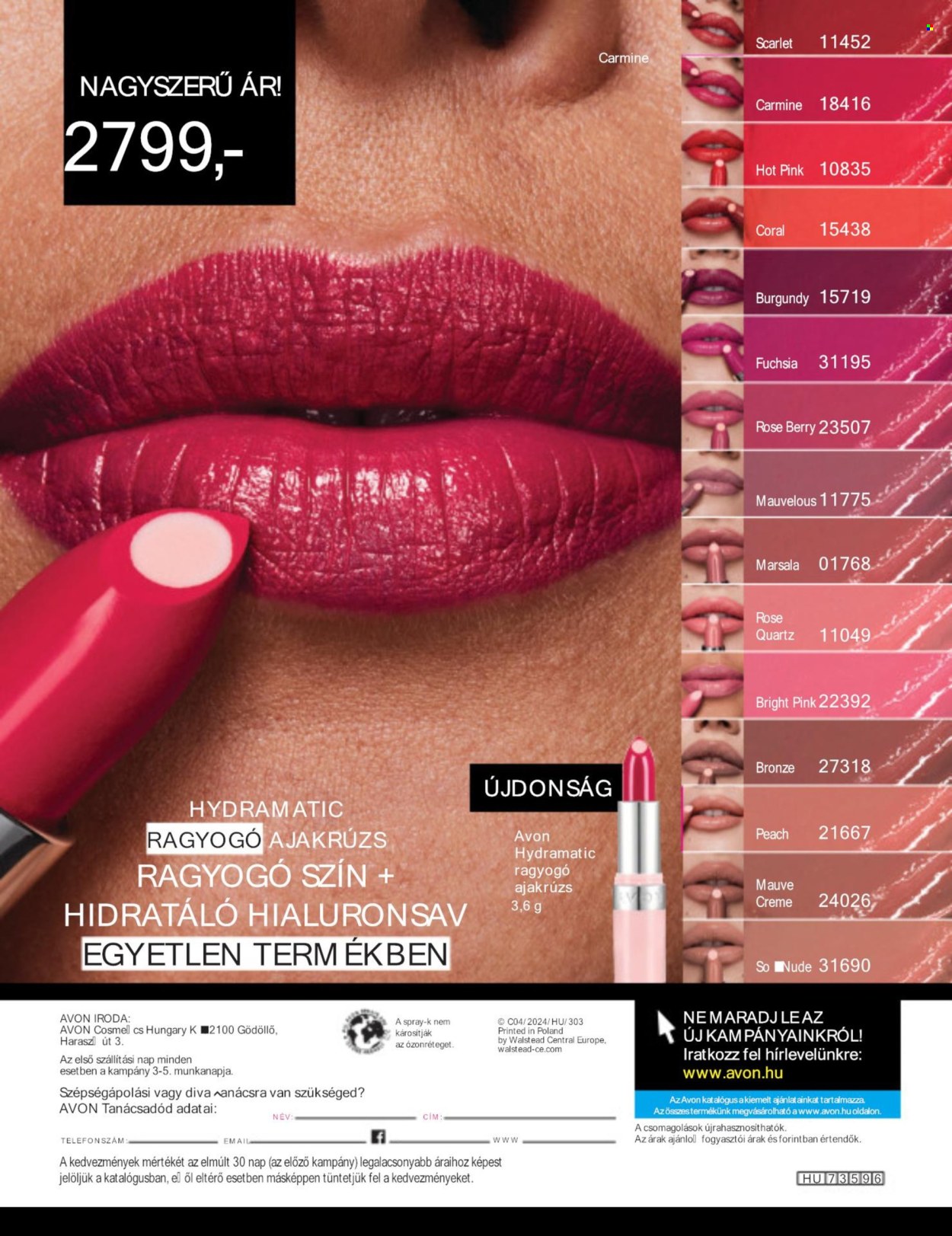 Avon akciós újságok - 2024.04.01 - 2024.04.30. Oldal 208